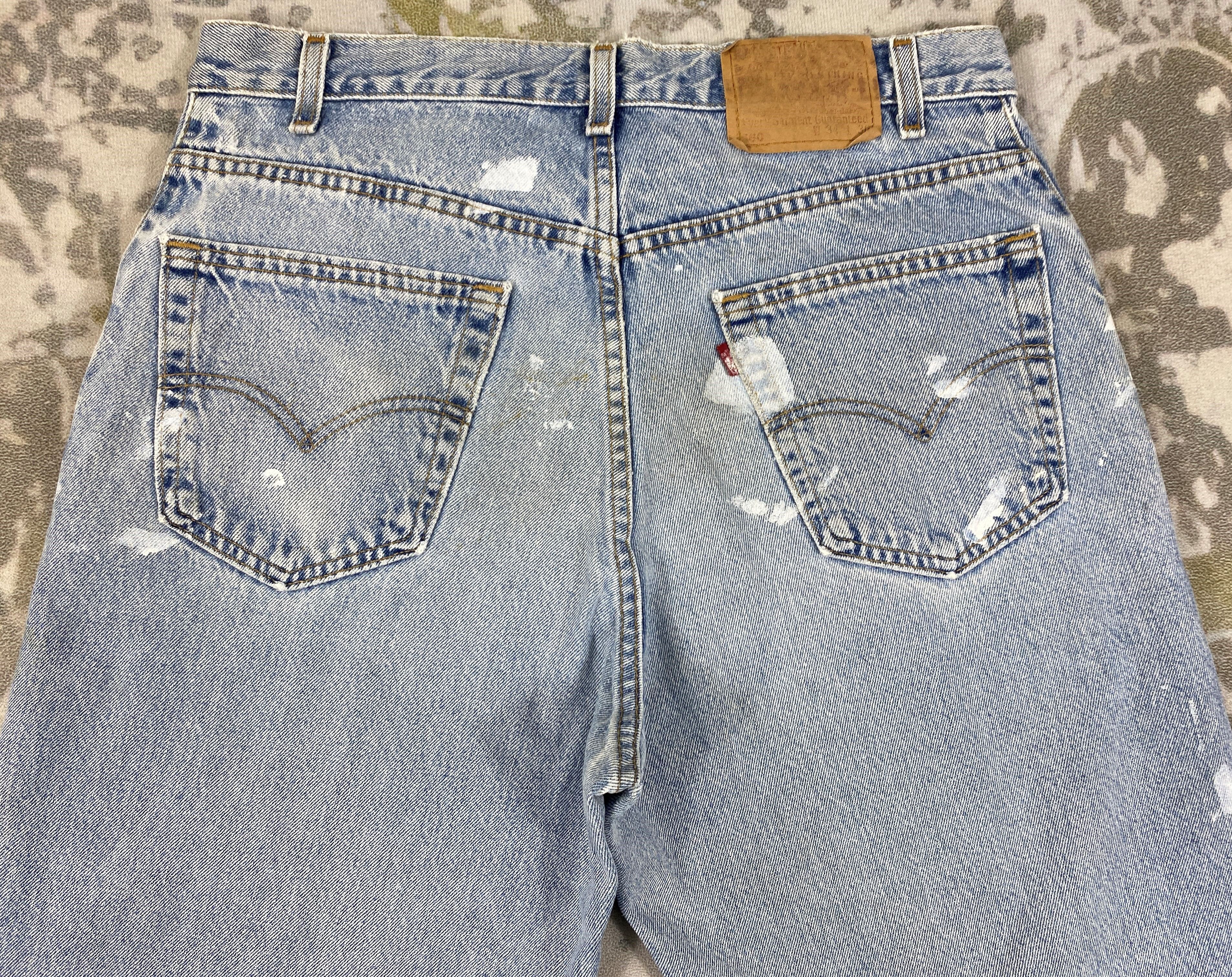 Levi's Light Blue Wash Vintage Levi's 560 33x30.5 Denim -JN1699 Size US 33 - 4 Thumbnail
