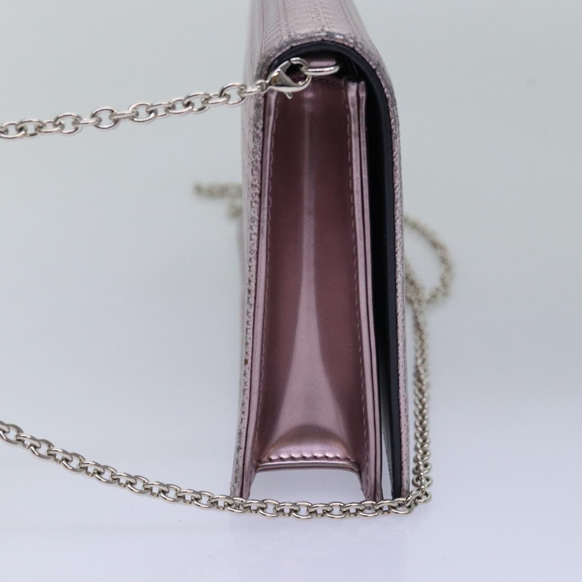 Dior DIOR Lady DIOR Canage Chain Shoulder Bag Pvc Pink Size ONE SIZE - 3 Thumbnail