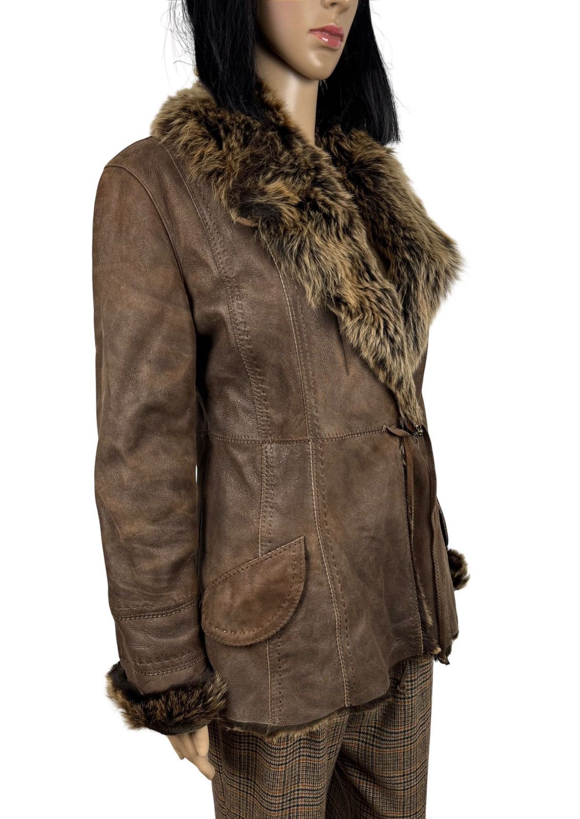 Other Rizal Coat Genuine Shearling Fur Jacket Size S / US 4 / IT 40 - 3 Thumbnail
