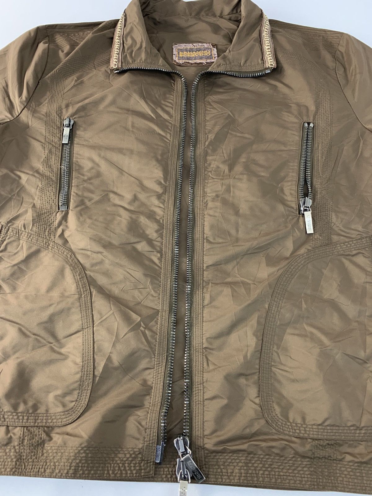 Ermanno Scervino Ermanno Scervino Quilted Brown Jacket Italian Made Size US M / EU 48-50 / 2 - 5 Thumbnail