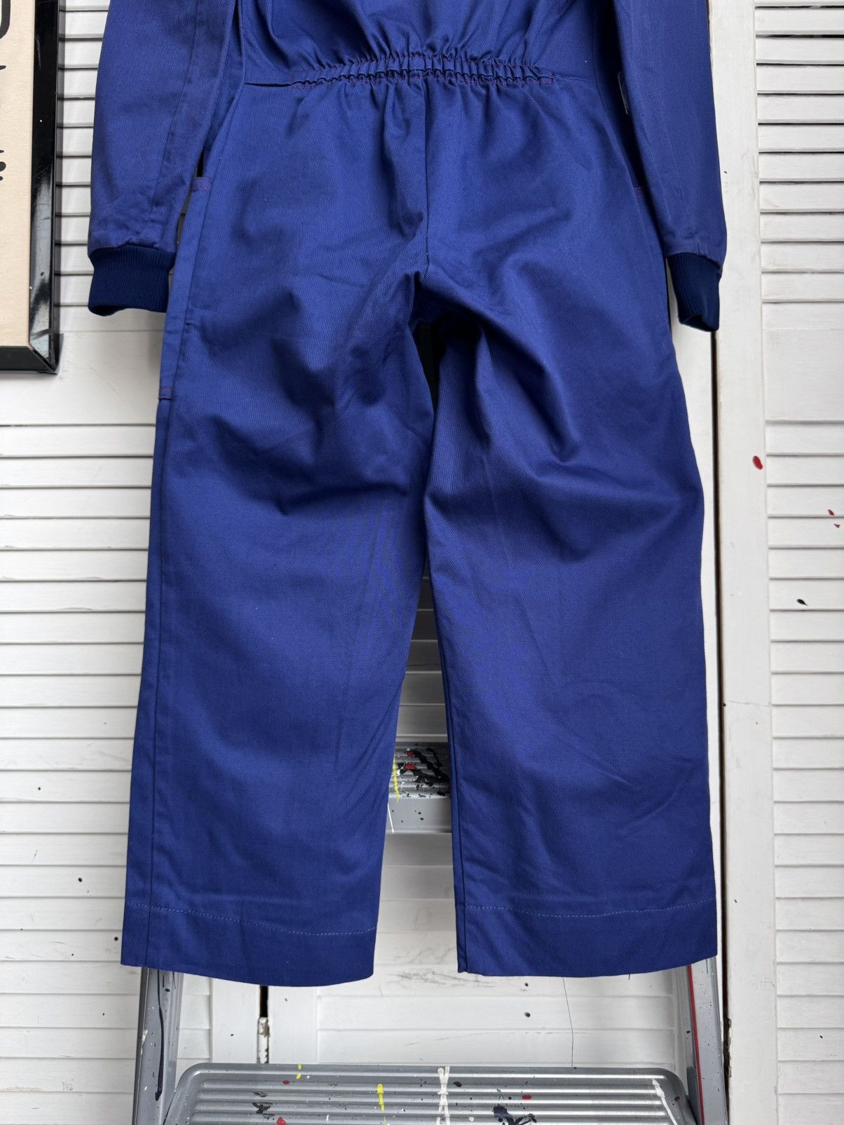 Yamaha Vintage Yamaha Race Team Coveralls Jumpsuit Mechanic Workwea Size US 26 / EU 42 - 9 Thumbnail