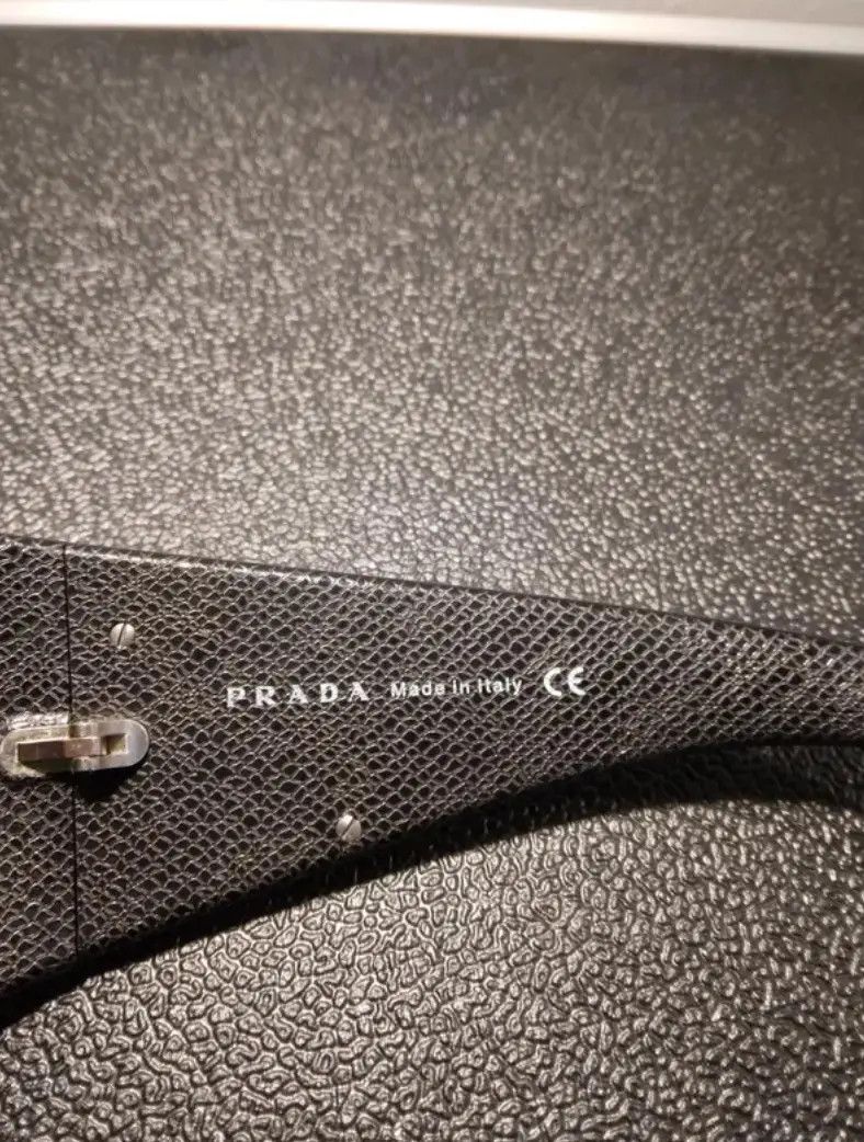 Prada × Vintage PRADA Sunglasses Rectangle Wrap Shield Sport Flame Star Size ONE SIZE - 5 Thumbnail