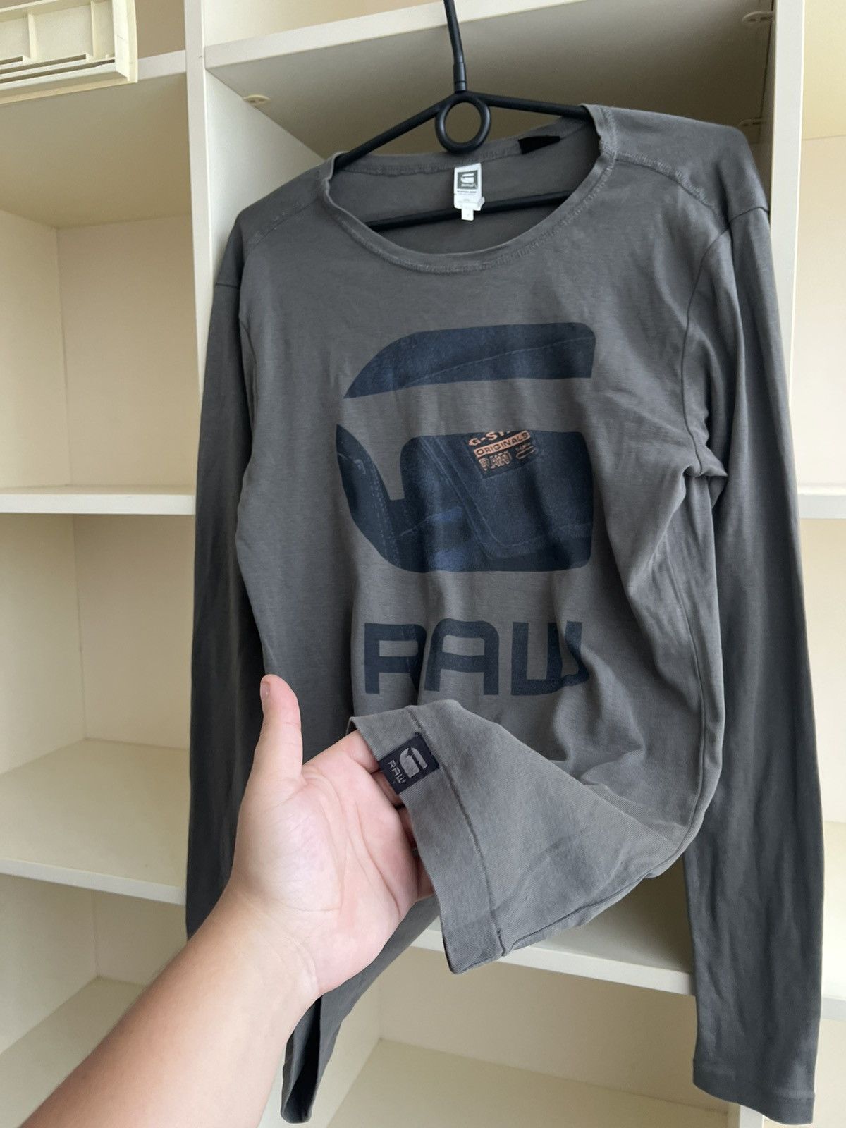 G-Star Vintage G Star Raw Long Sleeve Tee Size US L / EU 52-54 / 3 - 6 Thumbnail