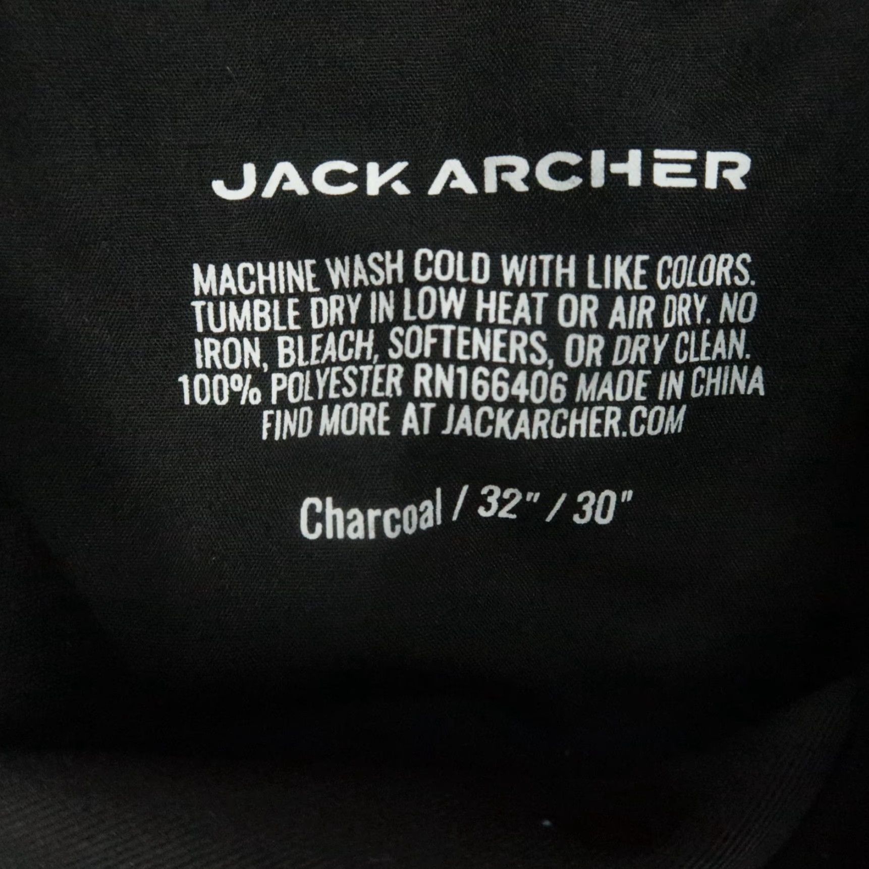 Vintage Jack Archer Pants Men 32x30 Charcoal Gray Tech Chino Trousers Travel Workwear Casual Size US 32 / EU 48 - 3 Thumbnail