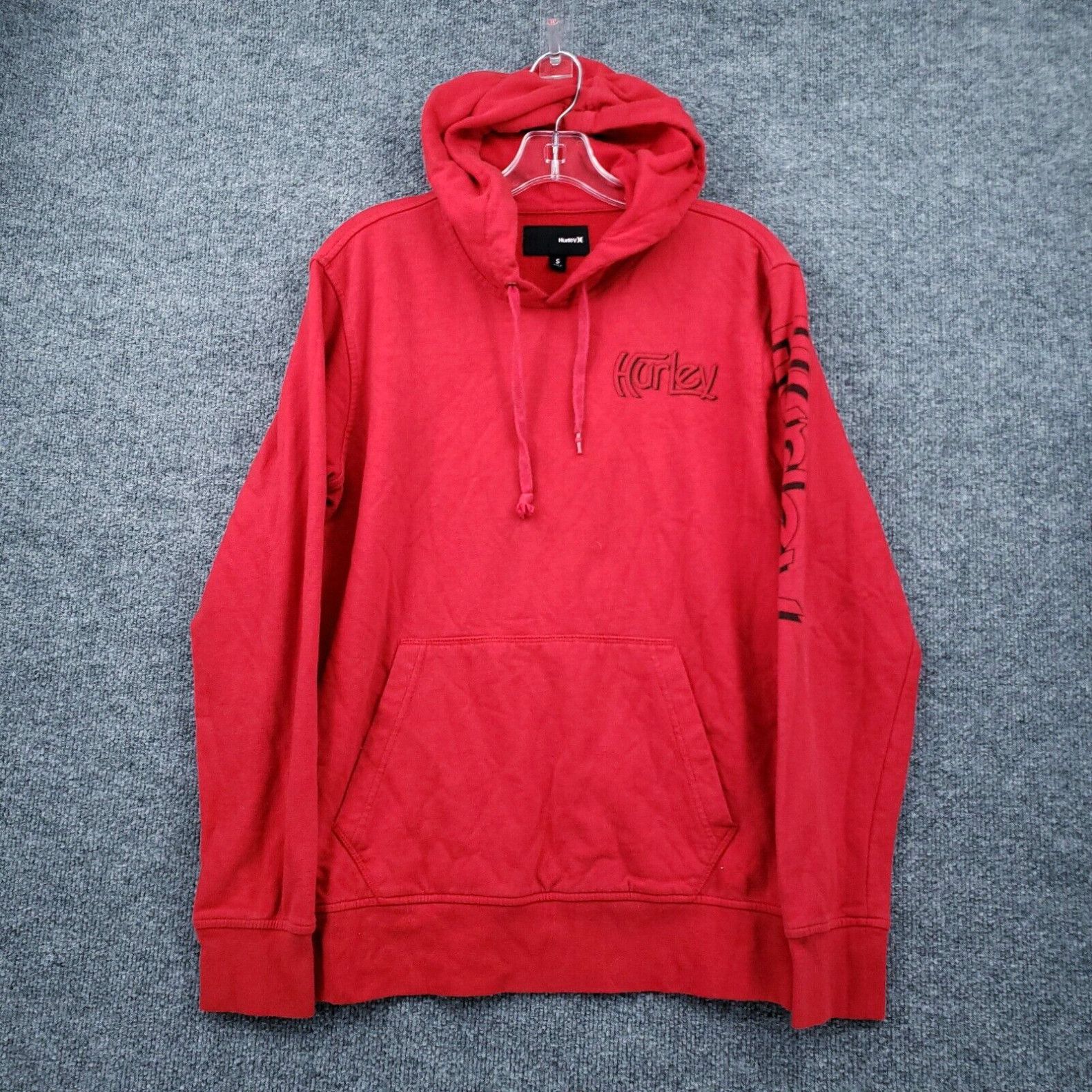Red hurley hoodie hotsell