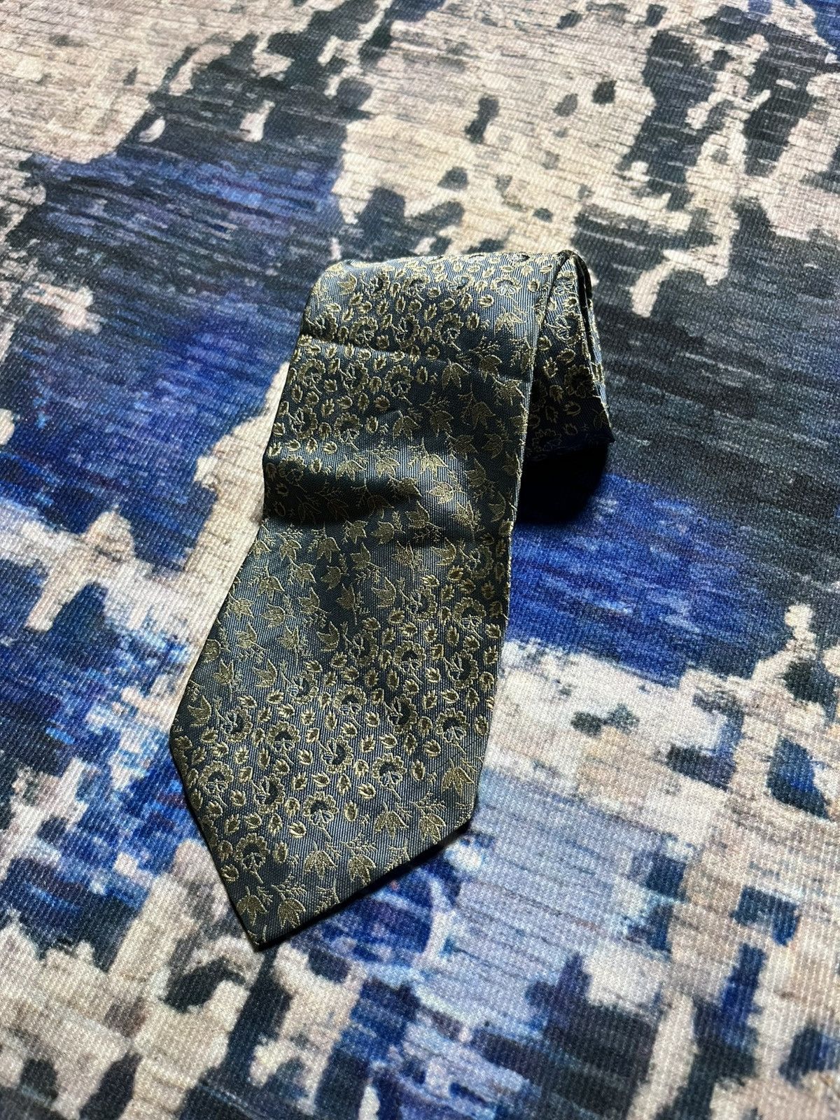 Yves Saint Laurent 🎀Vintage YvesSaintLaurent Full Print Necktie Japan Size ONE SIZE - 2 Thumbnail