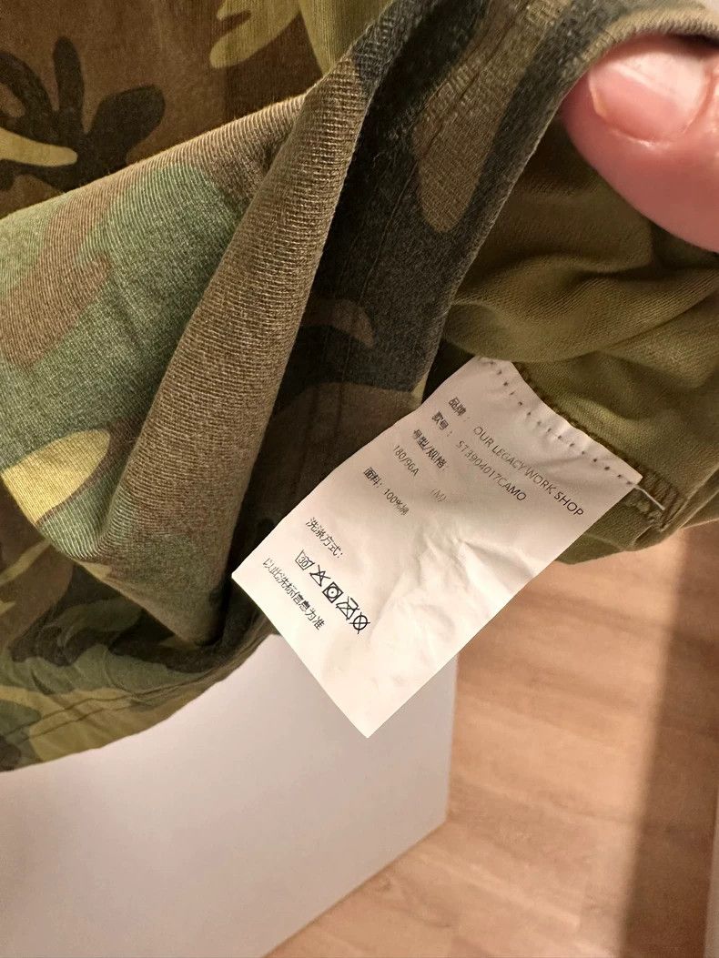 Our Legacy Our Legacy Joint camouflage short sleeves Size US M / EU 48-50 / 2 - 4 Thumbnail