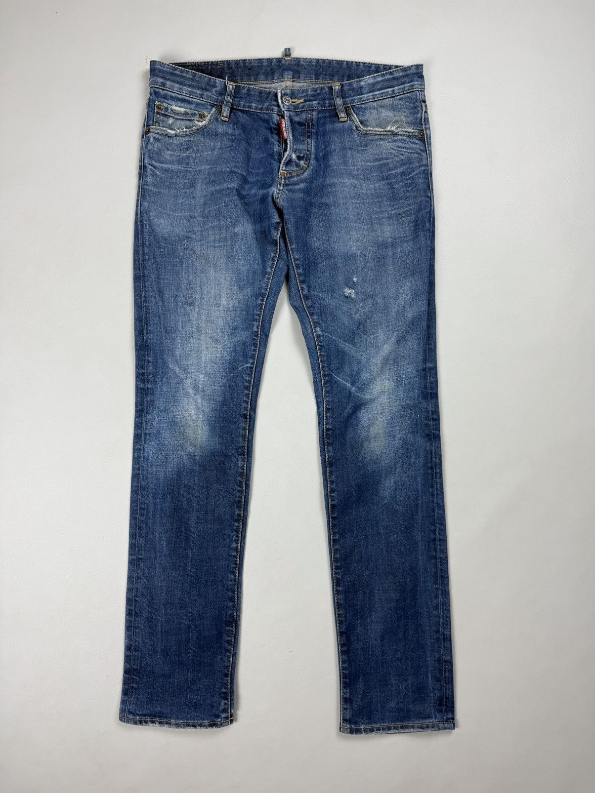 Dsquared2 Dsquared Men’s Distressed Denim Jeans Size 48 / M Size US 32 / EU 48 - 1 Thumbnail