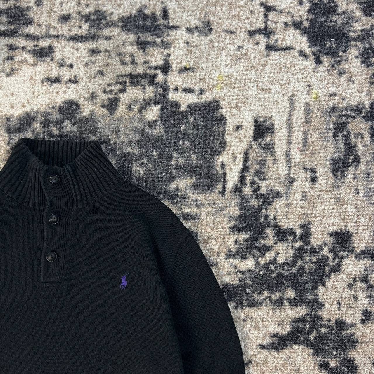 Polo Ralph Lauren Polo Ralph Lauren Luxury Quarter Button Up Sweater Size US L / EU 52-54 / 3 - 2 Thumbnail