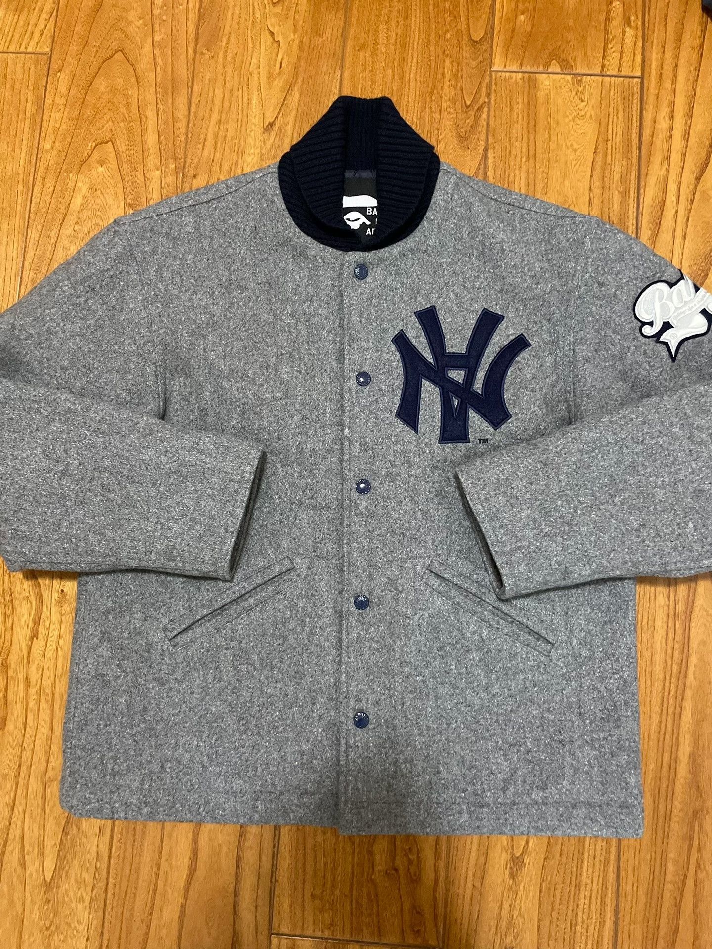 Bape bape x nbhd rare baseball jacket Size US S / EU 44-46 / 1 - 1 Thumbnail