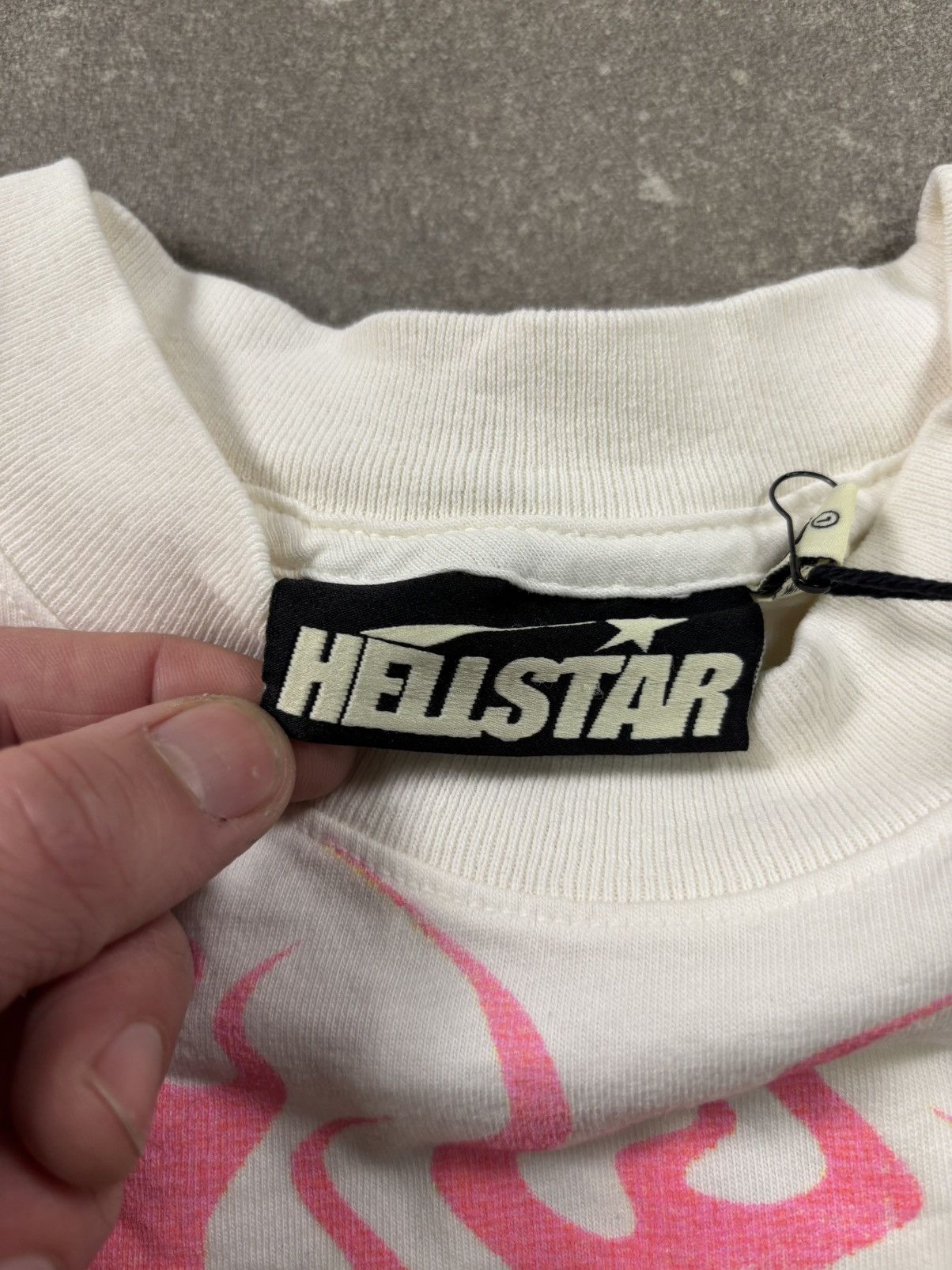 HELLSTAR Hellstar Like Us, Beat Us T-Shirt, White Size US L / EU 52-54 / 3 - 7 Thumbnail