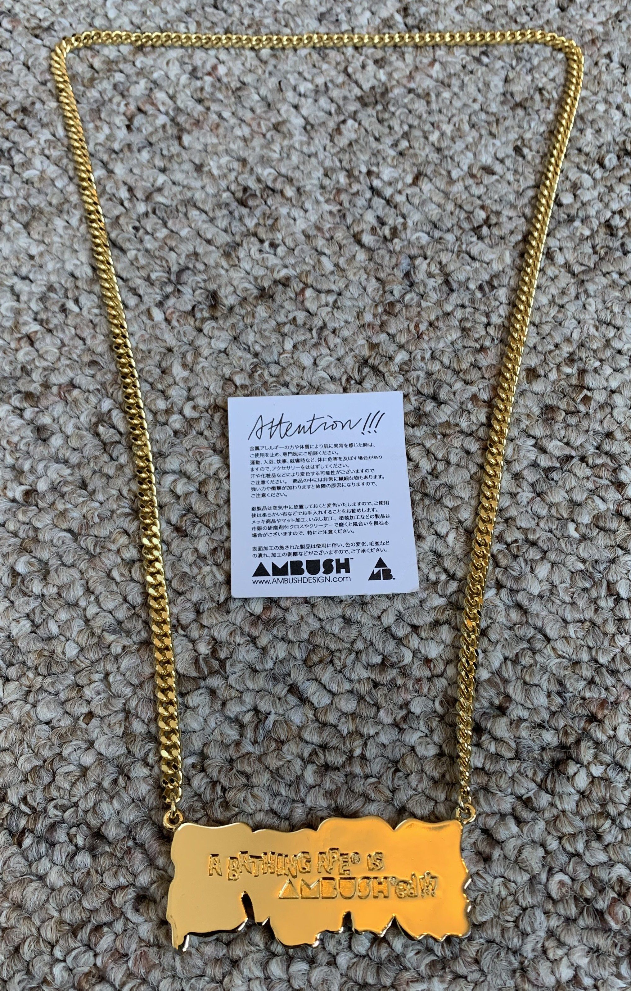 Ambush Design × Bape S/S 2010 Ambush x BAPE Chain Necklace Size ONE SIZE - 5 Thumbnail