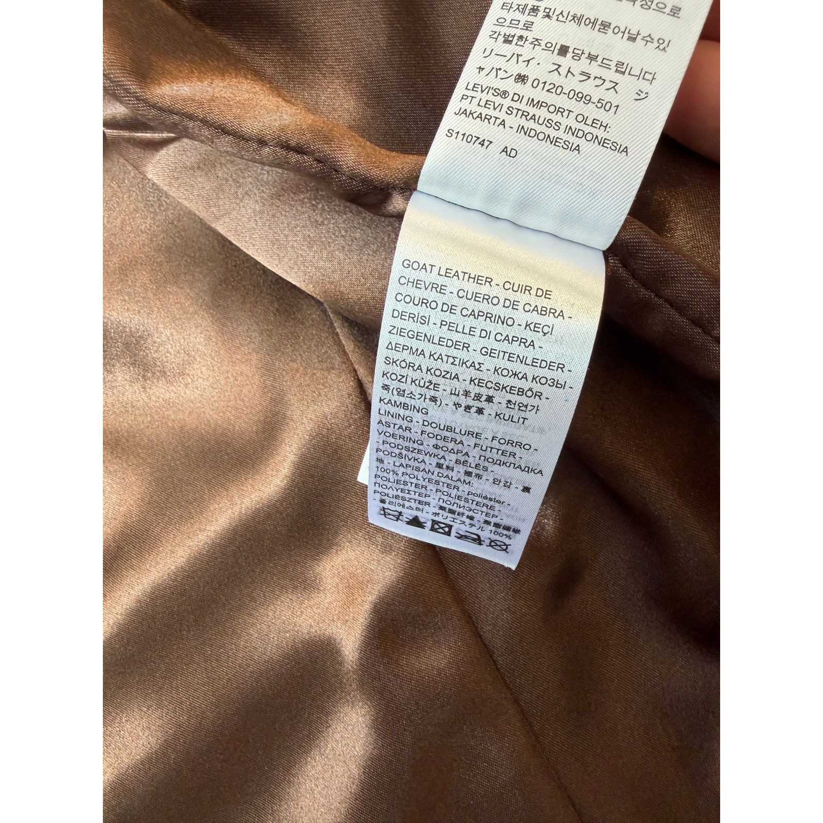 Levi's Vintage Clothing LVC Levi Vintage Clothing 1940's Leather Jacket Size US M / EU 48-50 / 2 - 6 Thumbnail