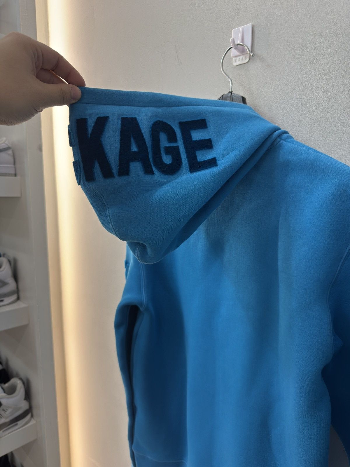 Mackage Blue Logo Hoodie