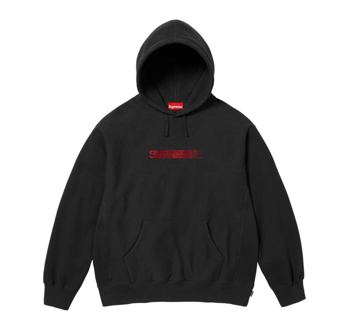 Supreme Motion Logo Hooded Sweatshirt M Supreme Swarovski Motion