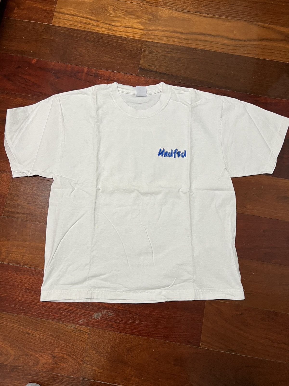 Undefeated Undefeated White Logo Tee Size US L / EU 52-54 / 3 - 1 Thumbnail