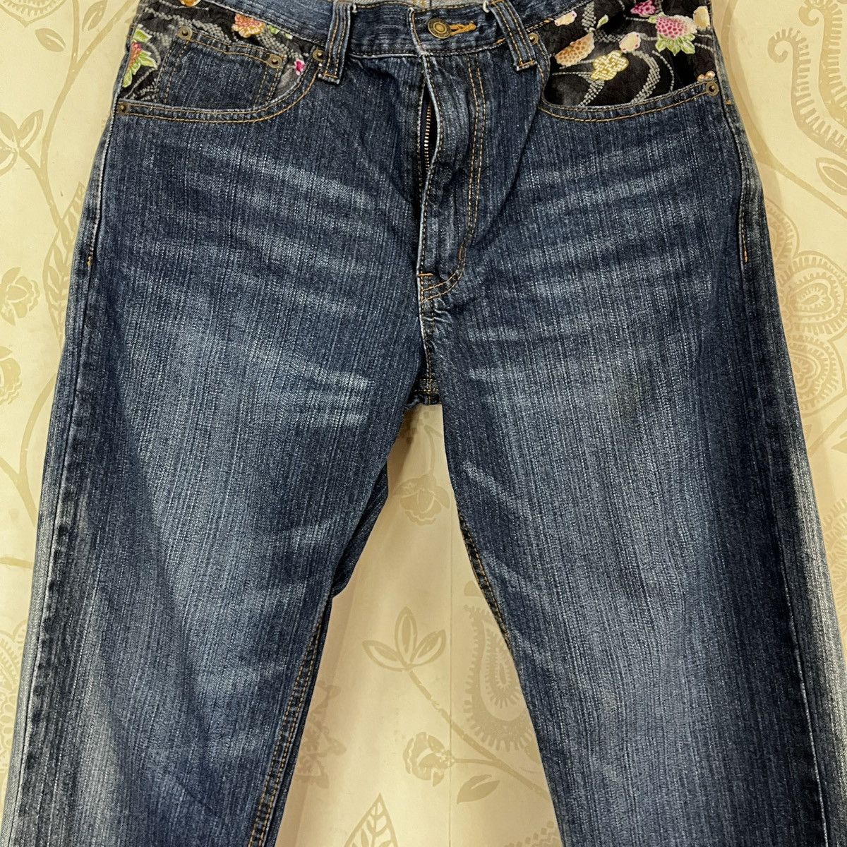If Six Was Nine × Japanese Brand × Kamakura Vintage Karakuri Japan Denim Jeans Size US 29 - 8 Thumbnail