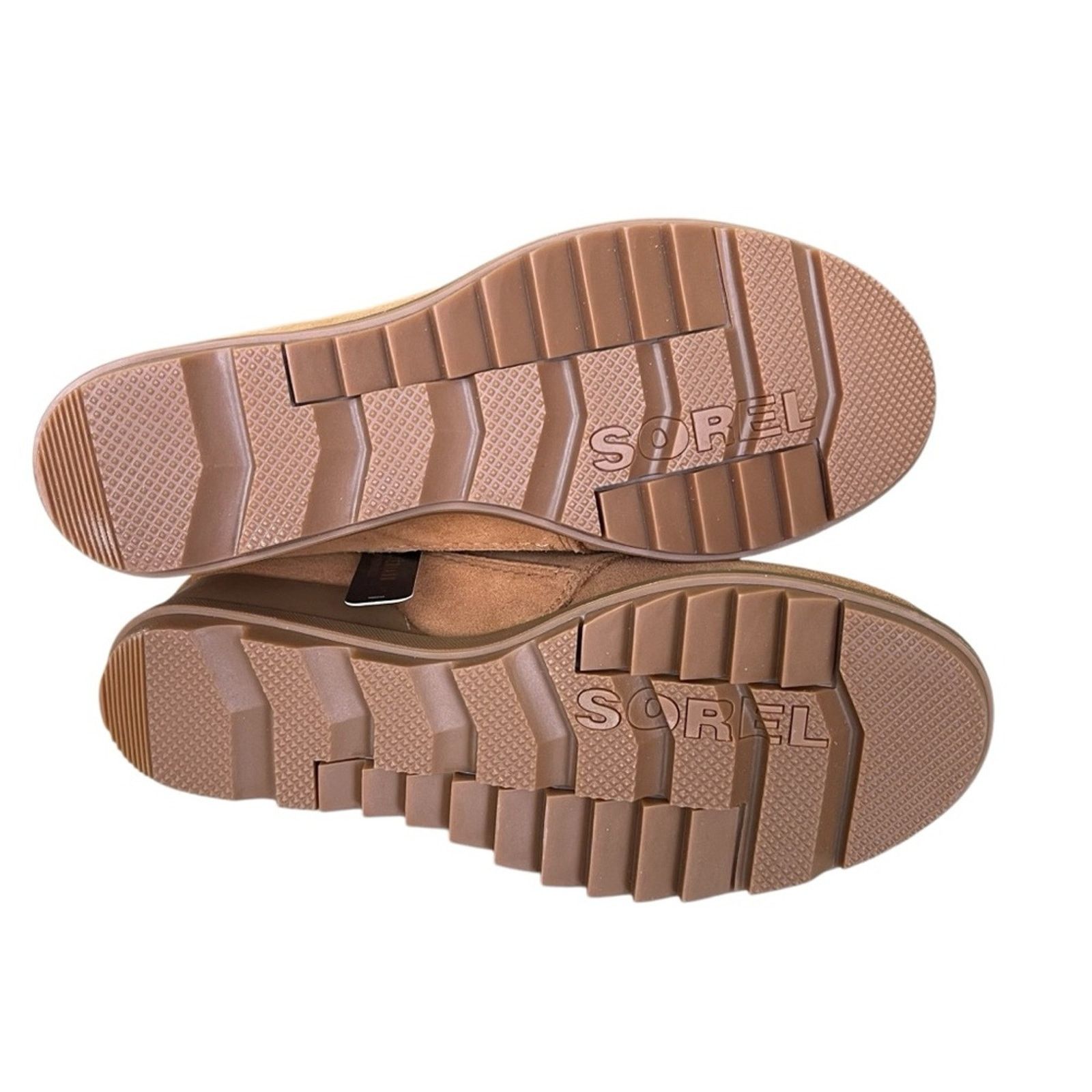 SOREL Sorel Evie Women's Waterproof Wedge Lace Up Boot Tan Size 8 Size US 8 / IT 38 - 5 Thumbnail