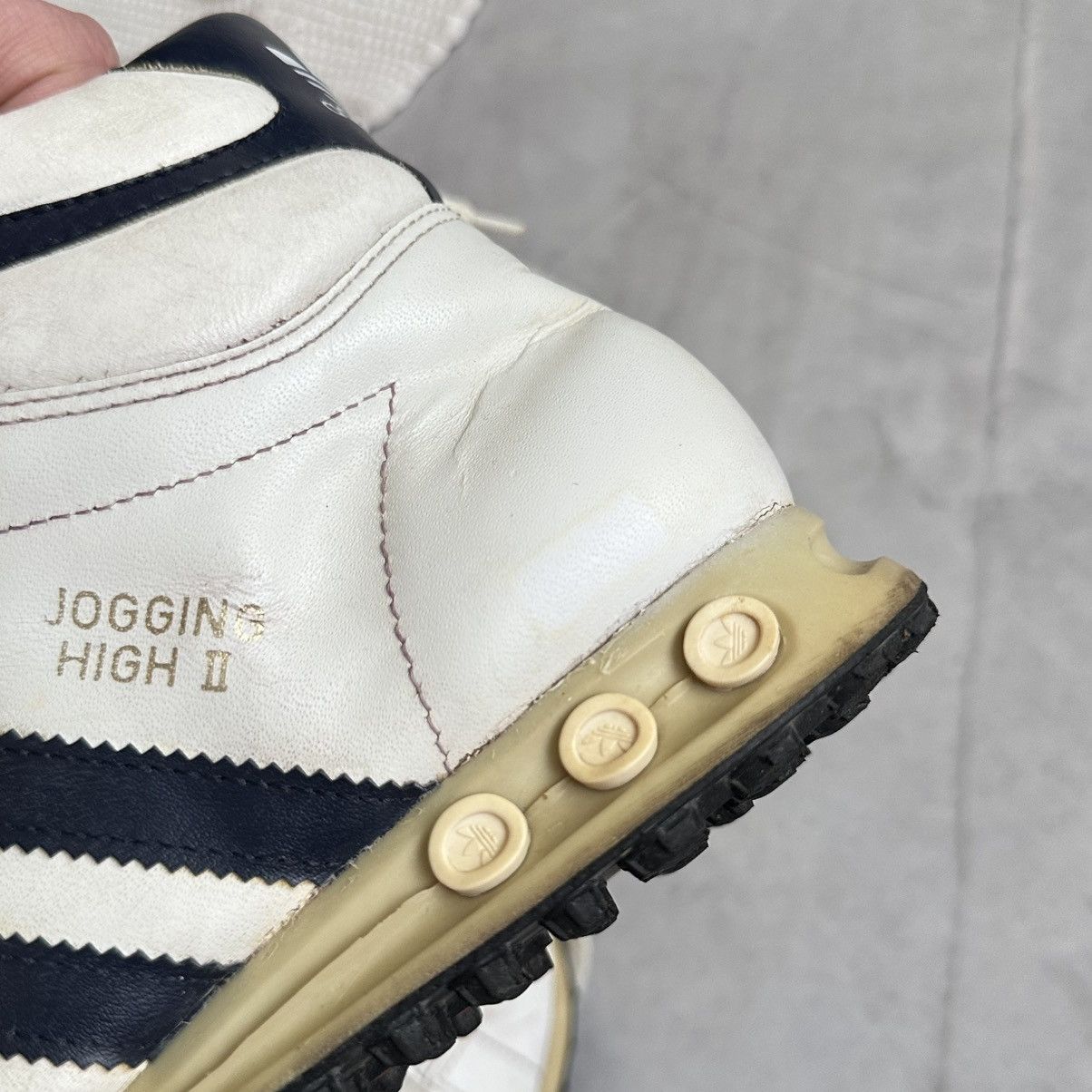 Adidas Vintage 80s Adidas Jogging High 2 Sneakers Boots Slovenia Size US 7 / EU 40 - 22 Thumbnail