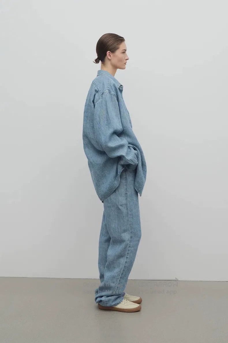 The Row The Row size S Linen Jeans Size 23" - 3 Thumbnail