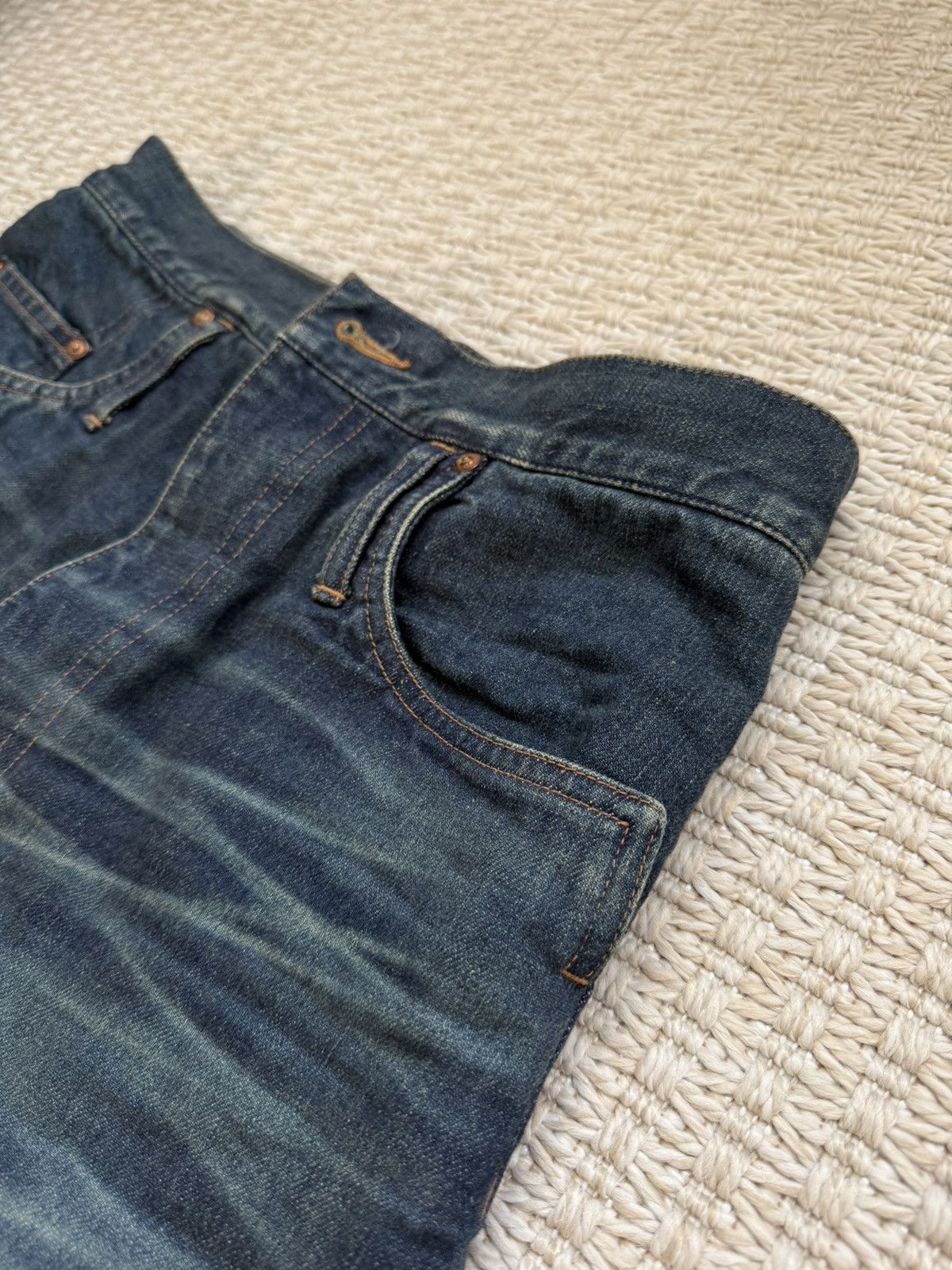 KOZABURO 3D Bootcut Jeans - Washed Indigo Size US 29 - 7 Thumbnail