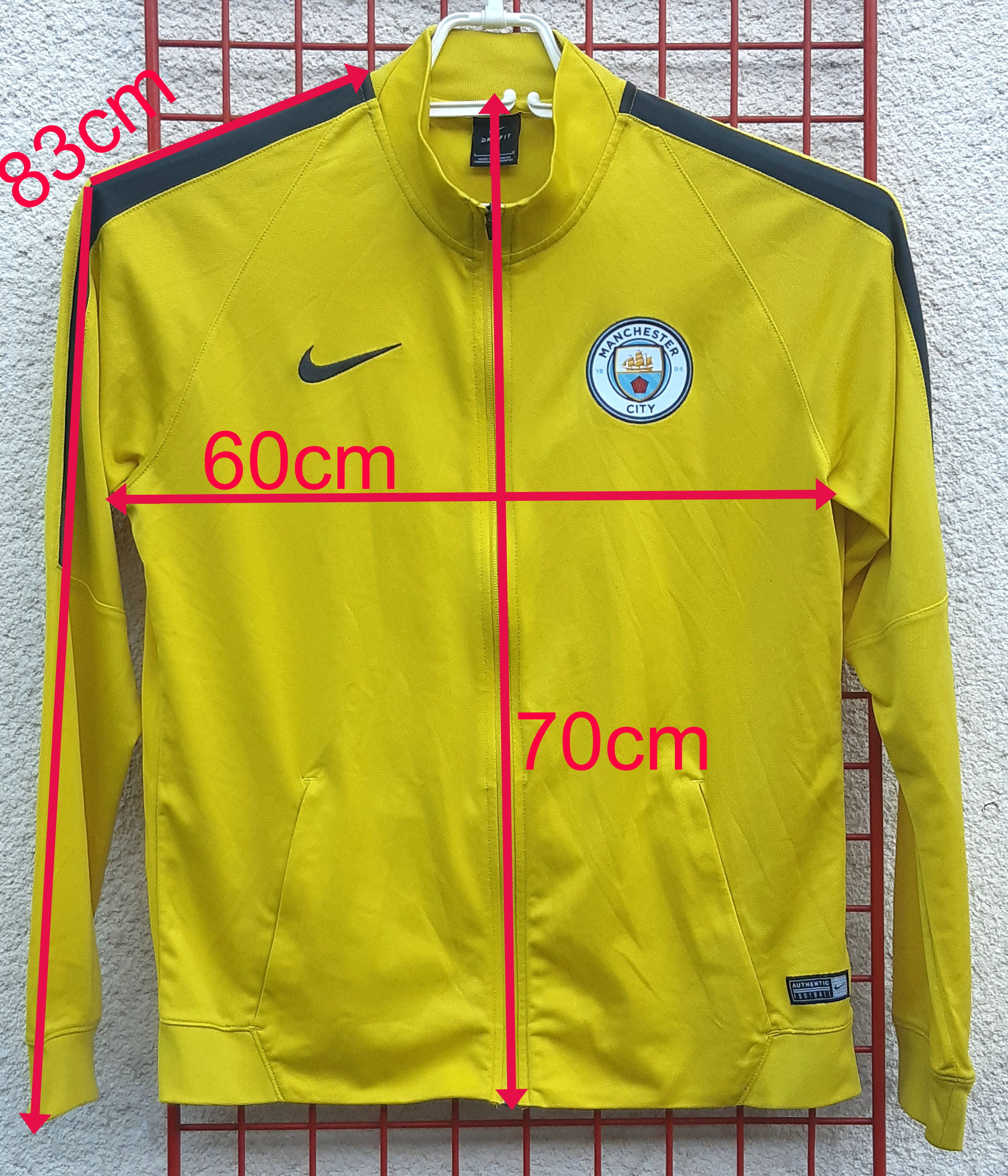 Nike Nike MANCHESTER CITY 2016/2017 Training Jacket Jersey Size US L / EU 52-54 / 3 - 11 Thumbnail