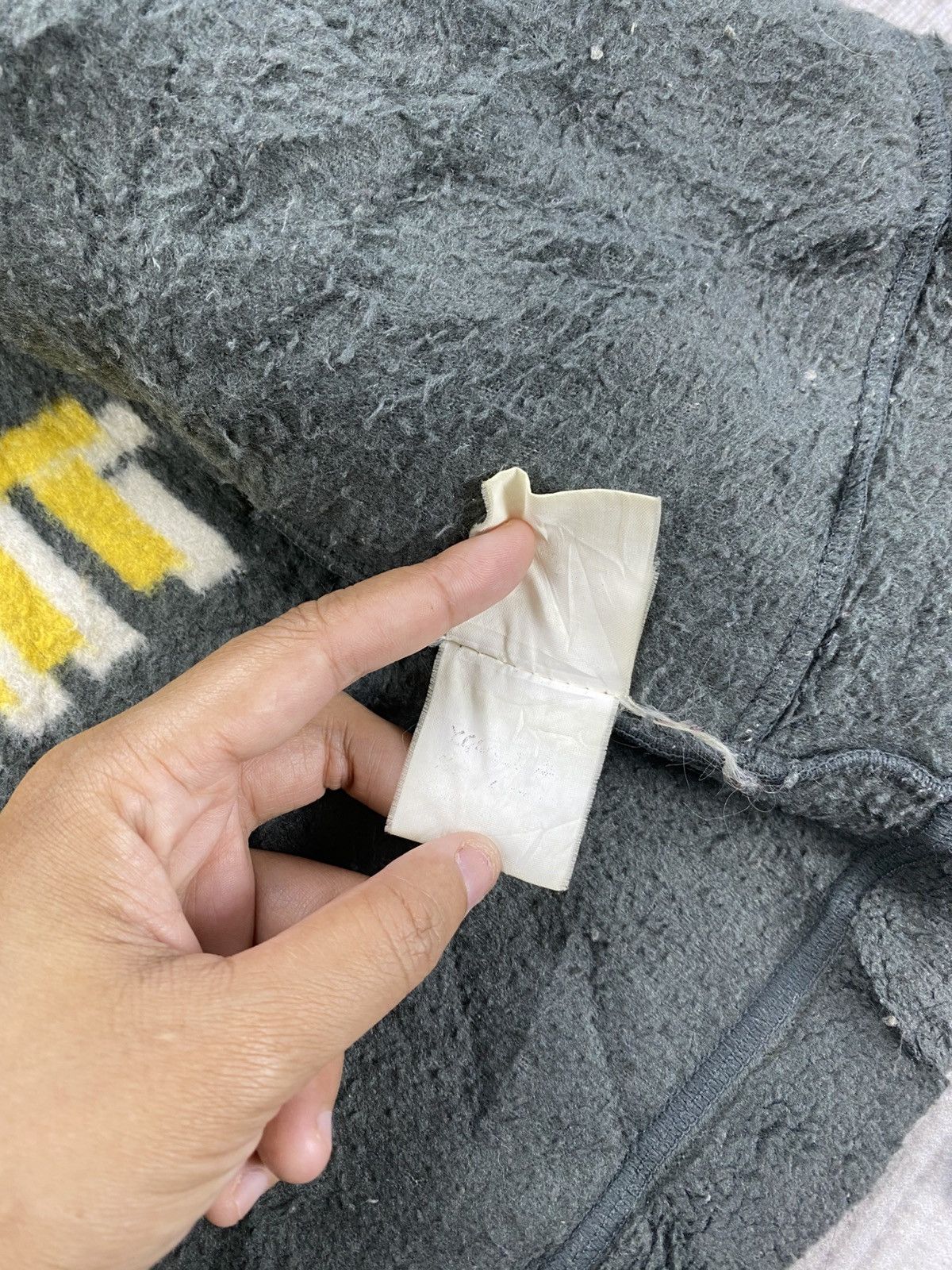 Japanese Brand × Vintage Vintage Jean Claude Killy Full Printed Sherpa Hoodie Jacket Size US L / EU 52-54 / 3 - 11 Thumbnail