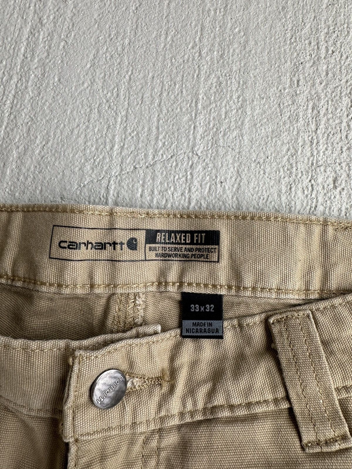 Other Vintage Carhartt Pants Size US 33 - 4 Thumbnail