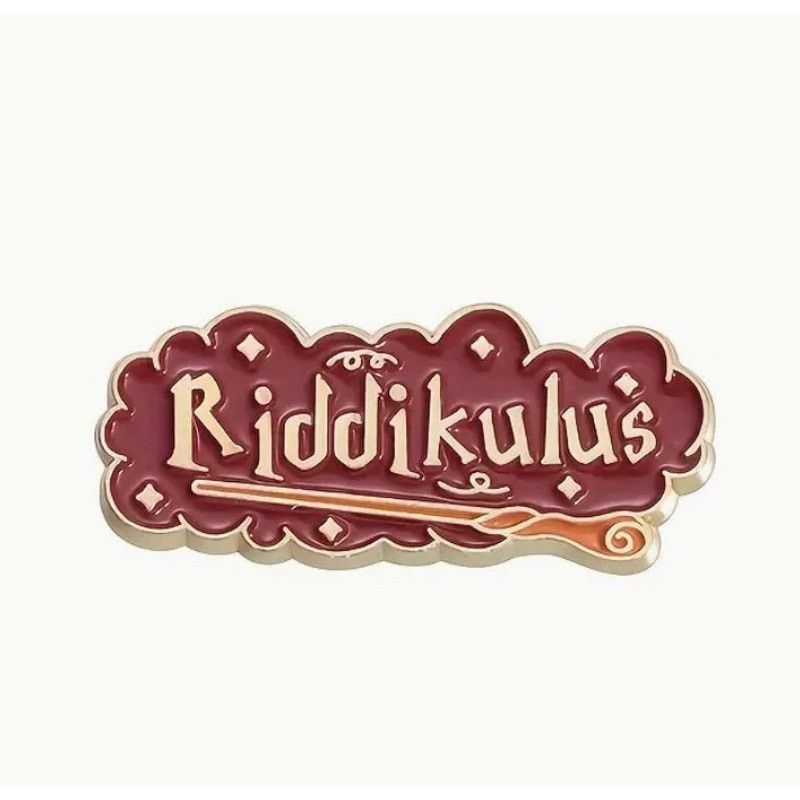 Japanese Brand Harry Potter Riddikulus Charm Remus Lupin Enamel Pins ...