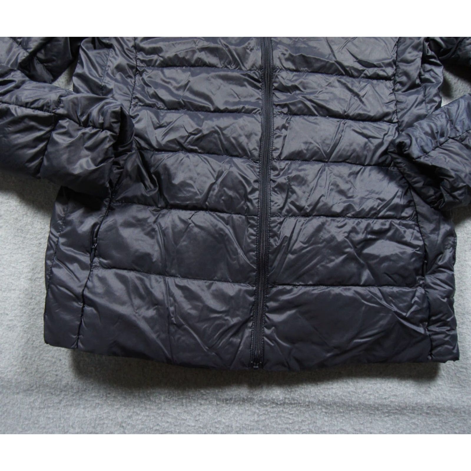 Uniqlo Uniqlo Jacket Womens Large Gray Puffer Lightweight Down Filled Outdoors Ladies Size L / US 10 / IT 46 - 3 Thumbnail