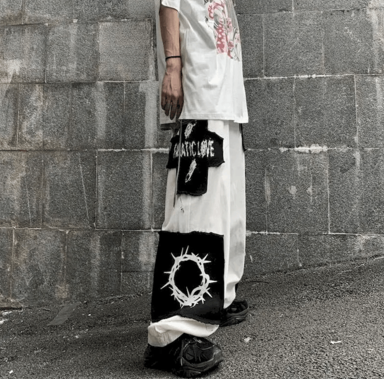 Japanese Brand Gothic Punk Cargo Pants Size US 36 / EU 52 - 5 Thumbnail