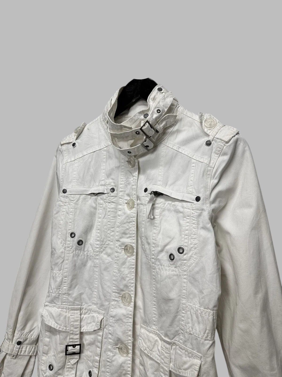 Hysteric Glamour Ifsixwasnine Jacket White Japan Fur Goa Tornado Style Size S / US 4 / IT 40 - 3 Thumbnail