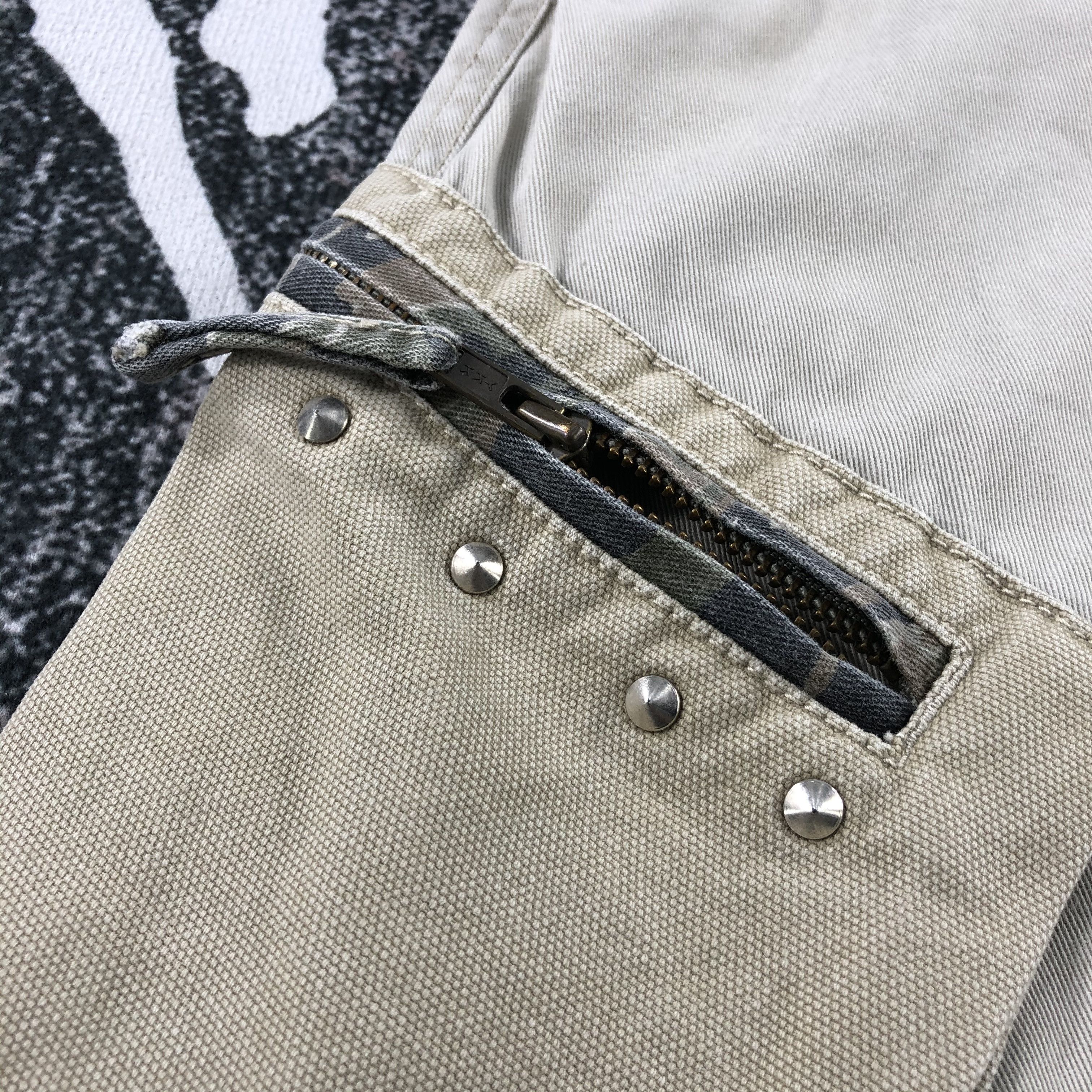 Japanese Brand HNBM Camo Cargo Pants Multi Pocket Tactical Trousers Size US 32 / EU 48 - 8 Thumbnail