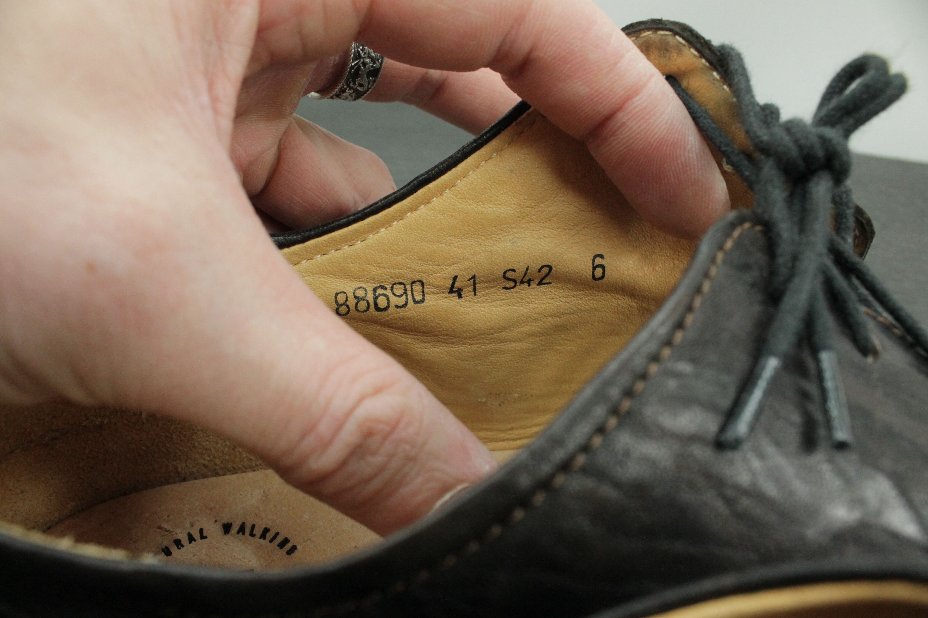 Other Think! GURU Brown Leather Lace Up Shoes Size US 8.5 / EU 41-42 - 8 Thumbnail