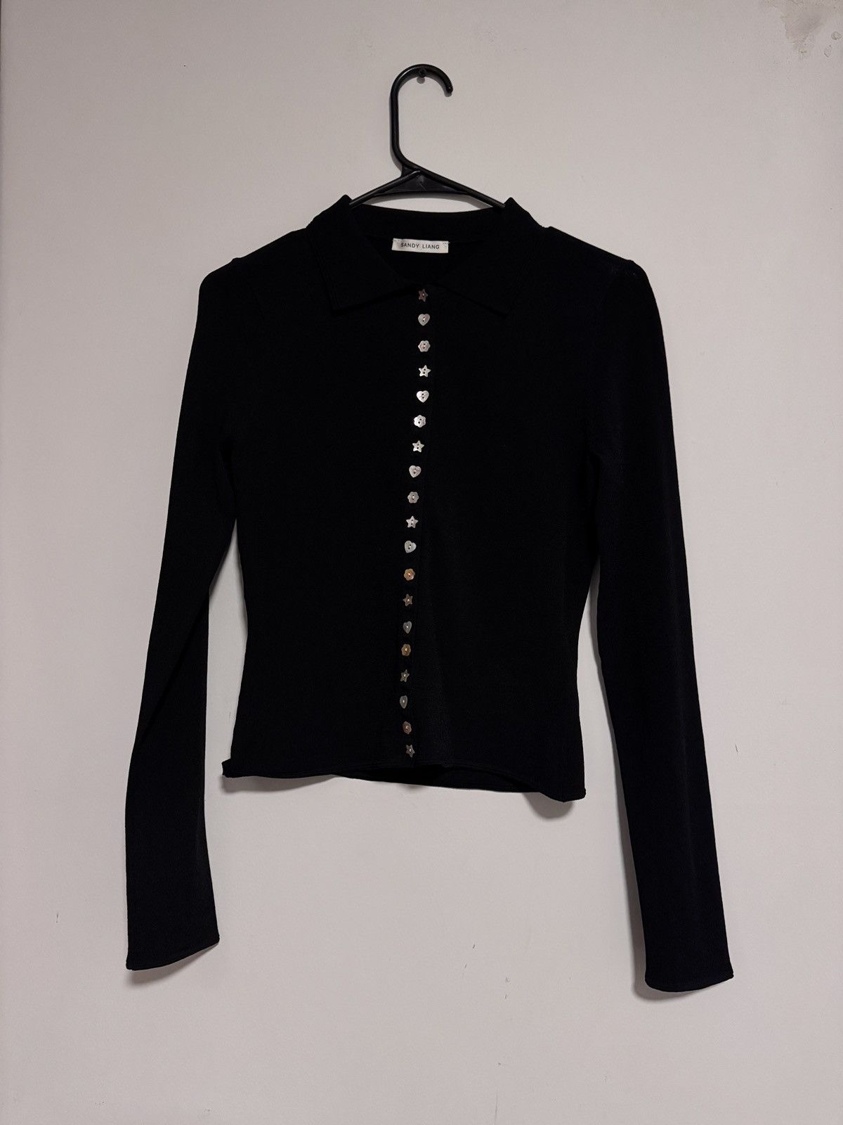 Sandy Liang Sandy Liang Fiction Cardigan Size XS / US 0-2 / IT 36-38 - 1 Thumbnail