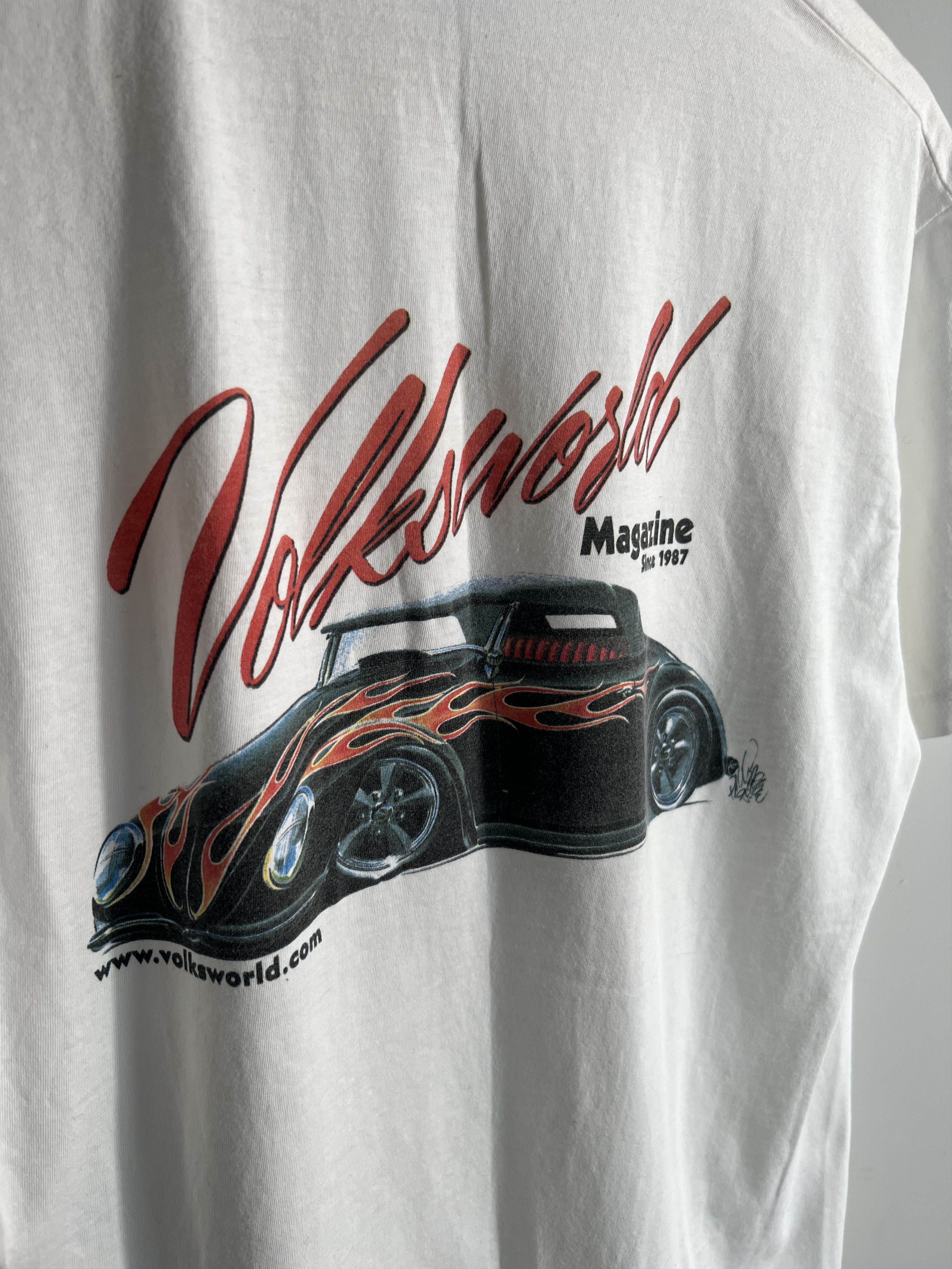Japanese Brand × Vintage Vintage Volkswagen Stanley Mouse Hot Rod Germany Motors 1987 Size US M / EU 48-50 / 2 - 2 Thumbnail