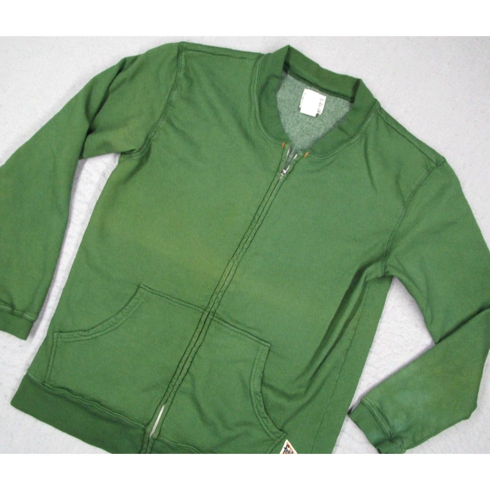Vintage VINTAGE Felco Jacket Mens Small Green Full Zip Fleece Bomber Made in USA Size US S / EU 44-46 / 1 - 2 Thumbnail
