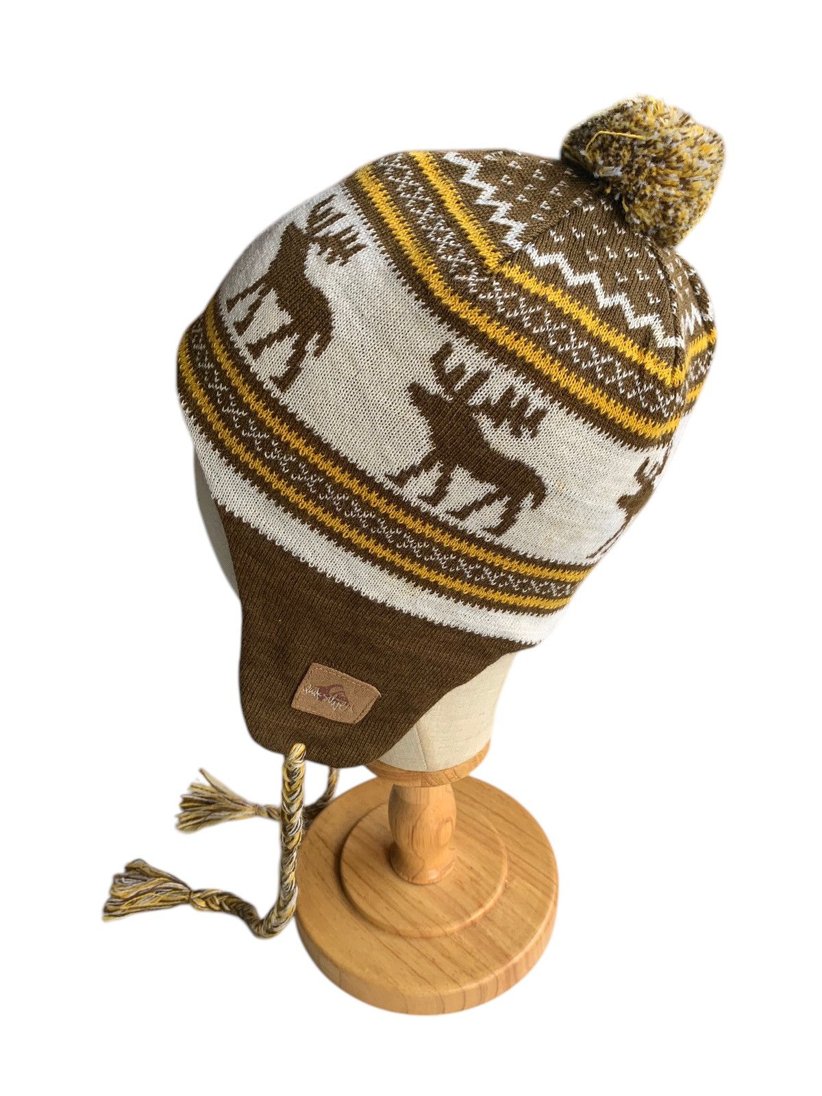 Quiksilver × Vintage Vintage Quiksilver Earflap Rare Winter Session Beanie hats Size ONE SIZE - 4 Thumbnail