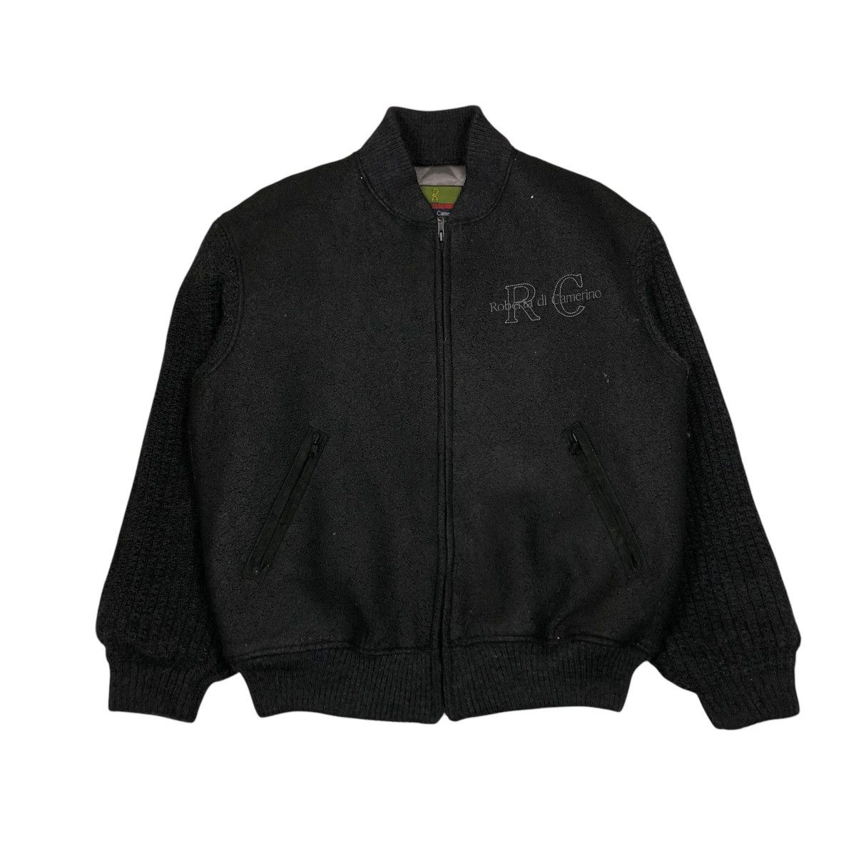 Japanese Brand 🔥VINTAGE BOMBER JACKET ROBERTA DI CAMERINO ISSEY MIYAKE Size US M / EU 48-50 / 2 - 1 Thumbnail