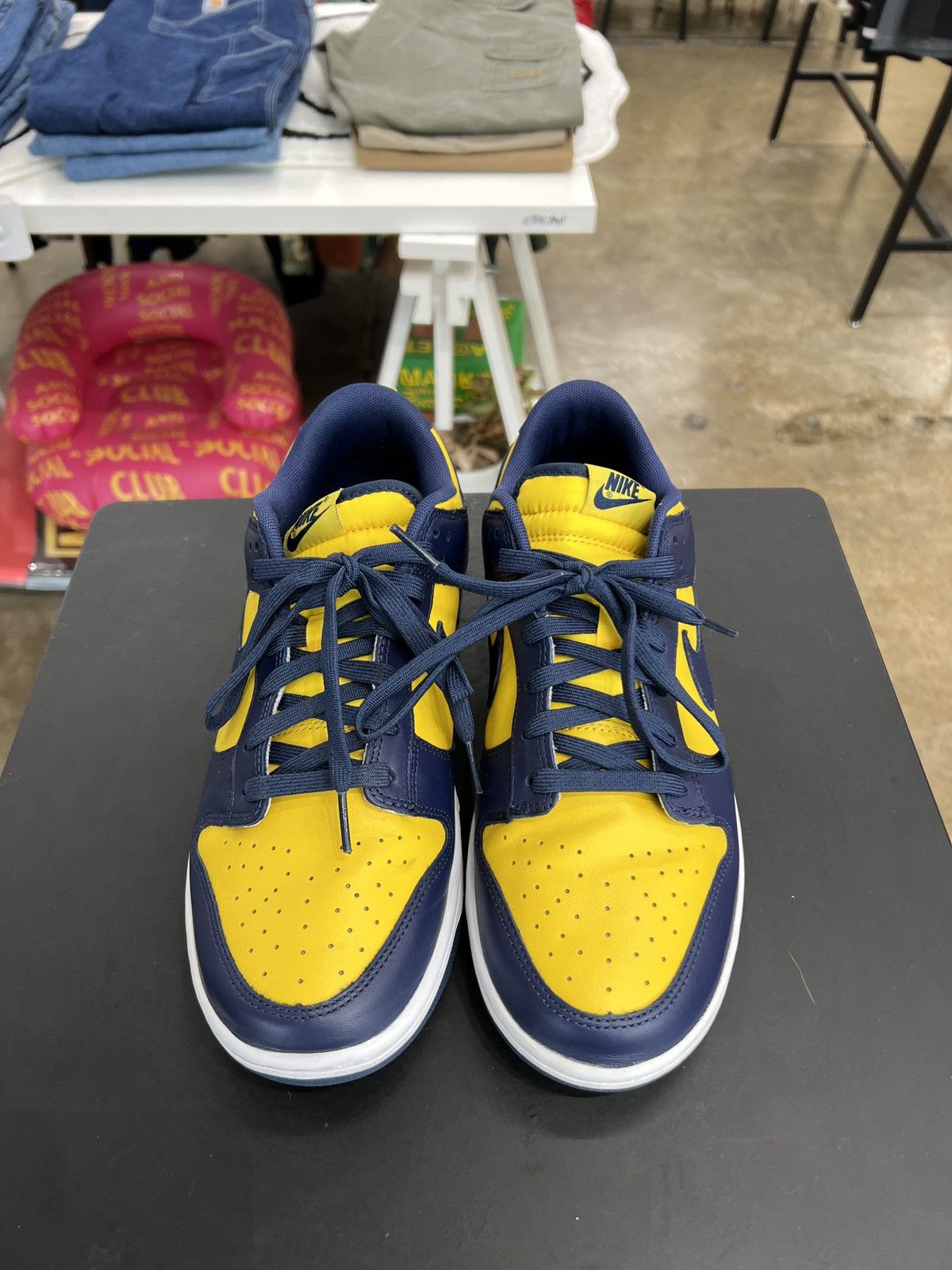 Nike Nike Dunk Low Michigan Sz. 10 (2021) Size US 10 / EU 43 - 2 Thumbnail