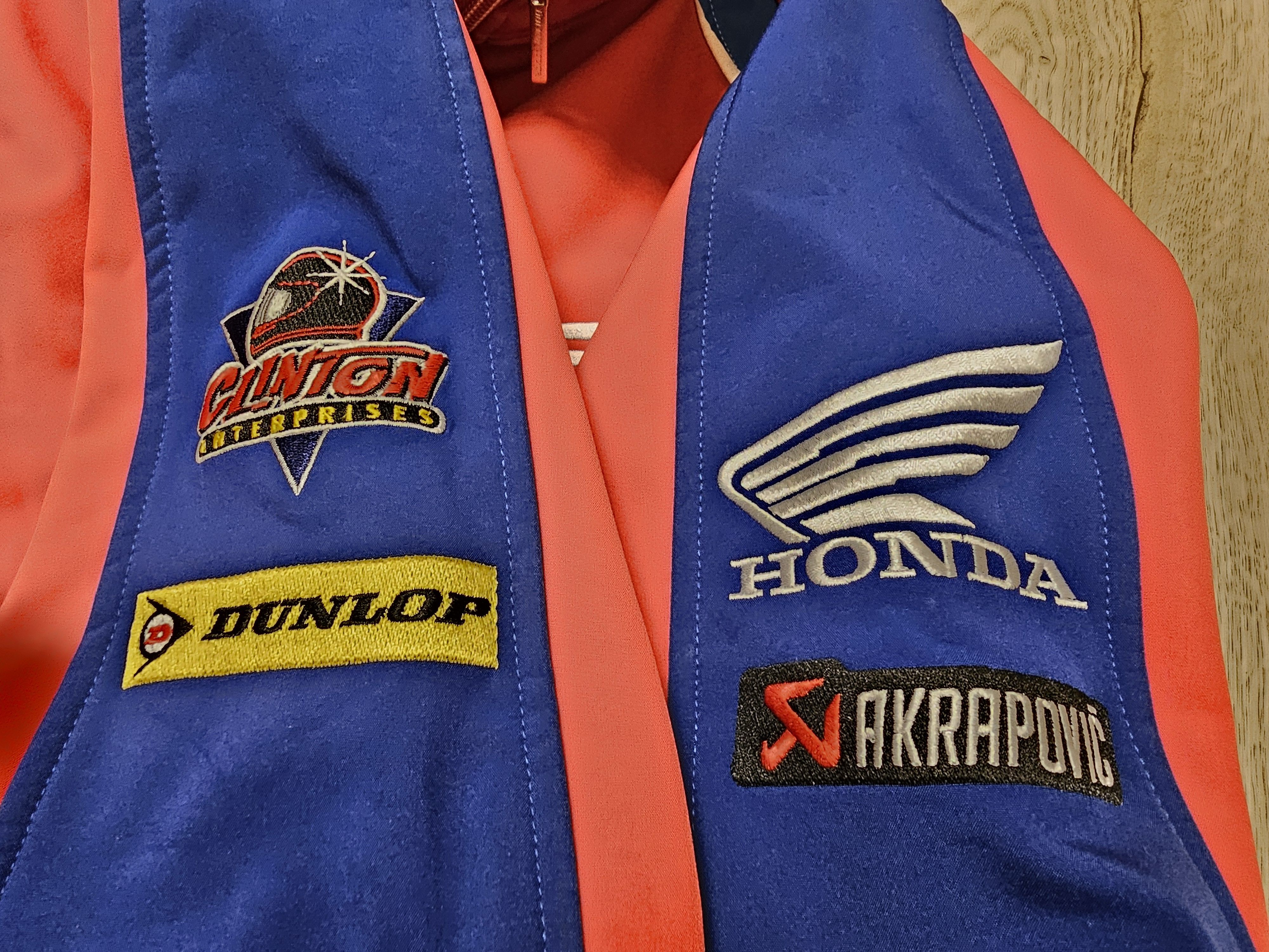 Formula 1 HONDA RACING JACKET MOTORCROSS JACKET MOTOGP ZIP JACKET Size US XXL / EU 58 / 5 - 4 Thumbnail