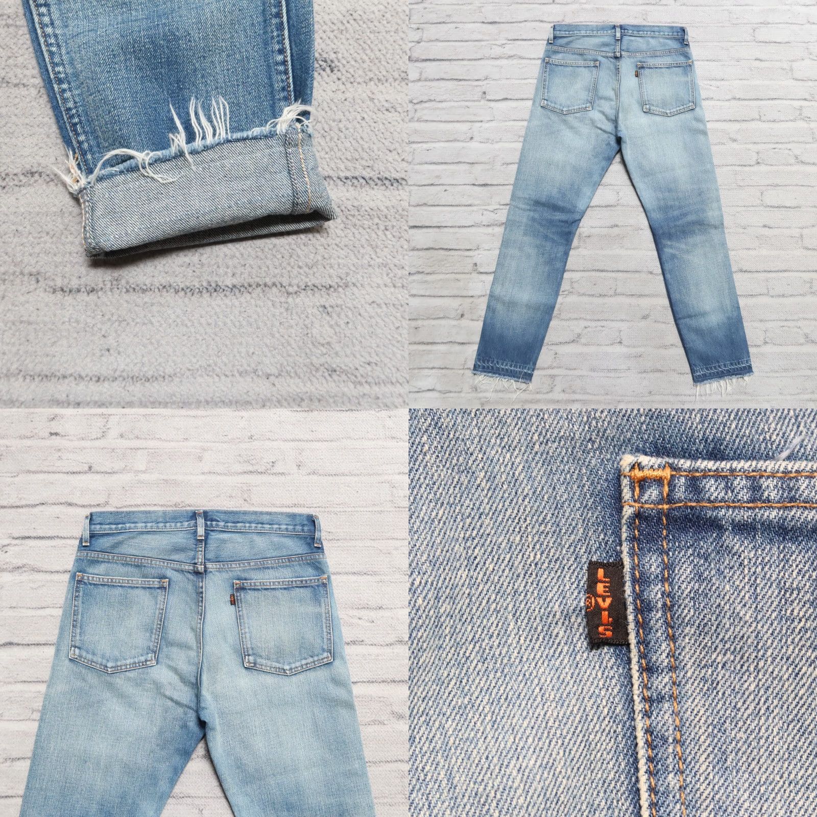 Levi's VINTAGE Levis LVC Big E Cone Denim Jeans 32 Sample Mens Jeans Medium Wash Vintage Clothing Size US 32 / EU 48 - 10 Thumbnail