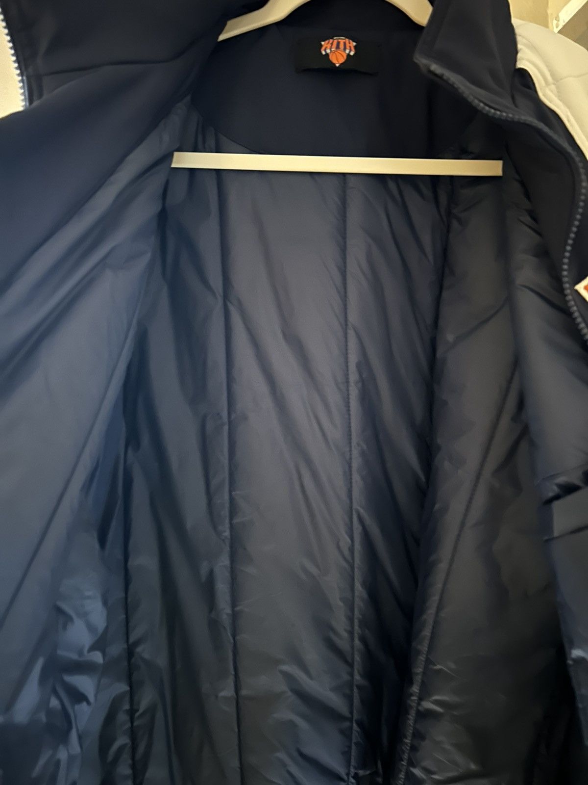 Kith KITH x Knicks Nylon Padded Jacket nocturnal Size US XL / EU 56 / 4 - 4 Thumbnail