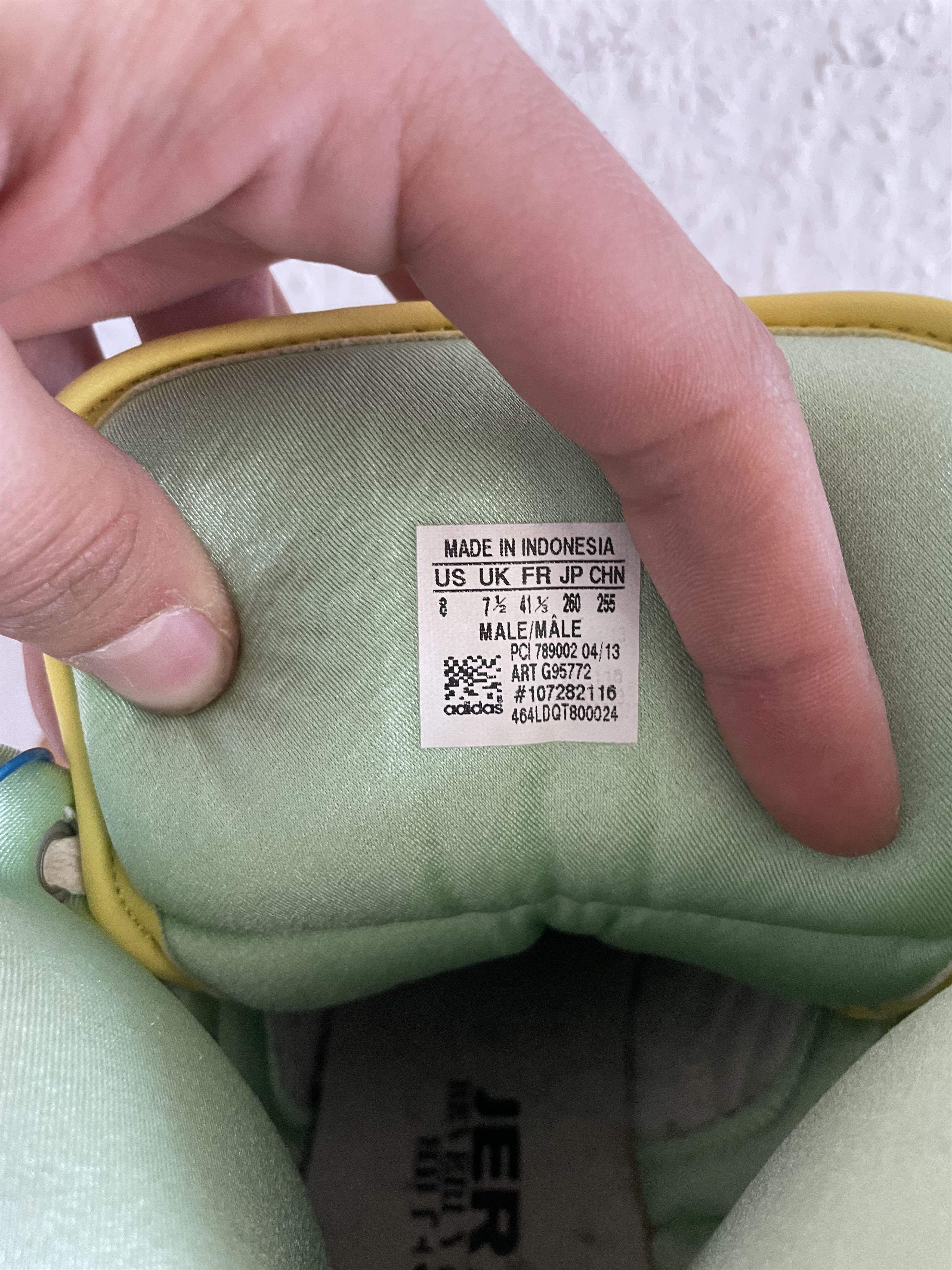 Adidas × Jeremy Scott JS License Plate Miami Sneakers Size US 8 / EU 41 - 13 Thumbnail