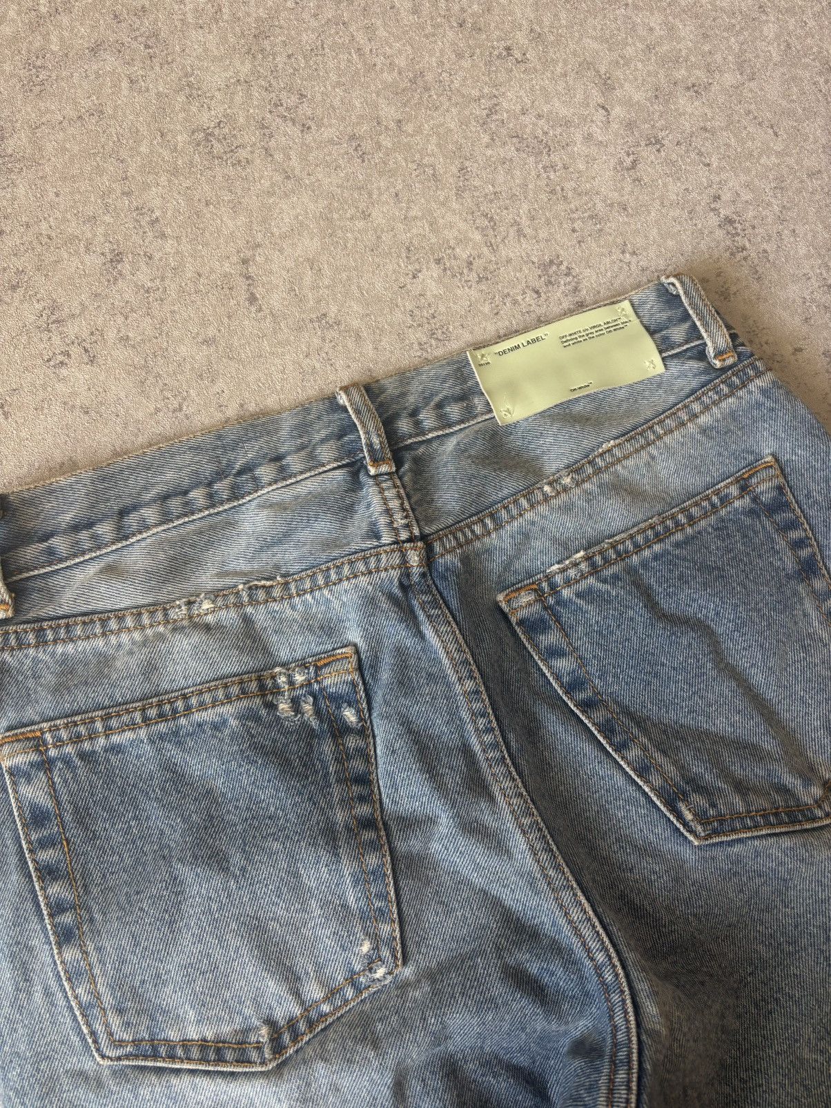 Off-White OFF-WHITE DEGRADE TWO-TONE JEANS Size 26" / US 2 / IT 38 - 10 Thumbnail