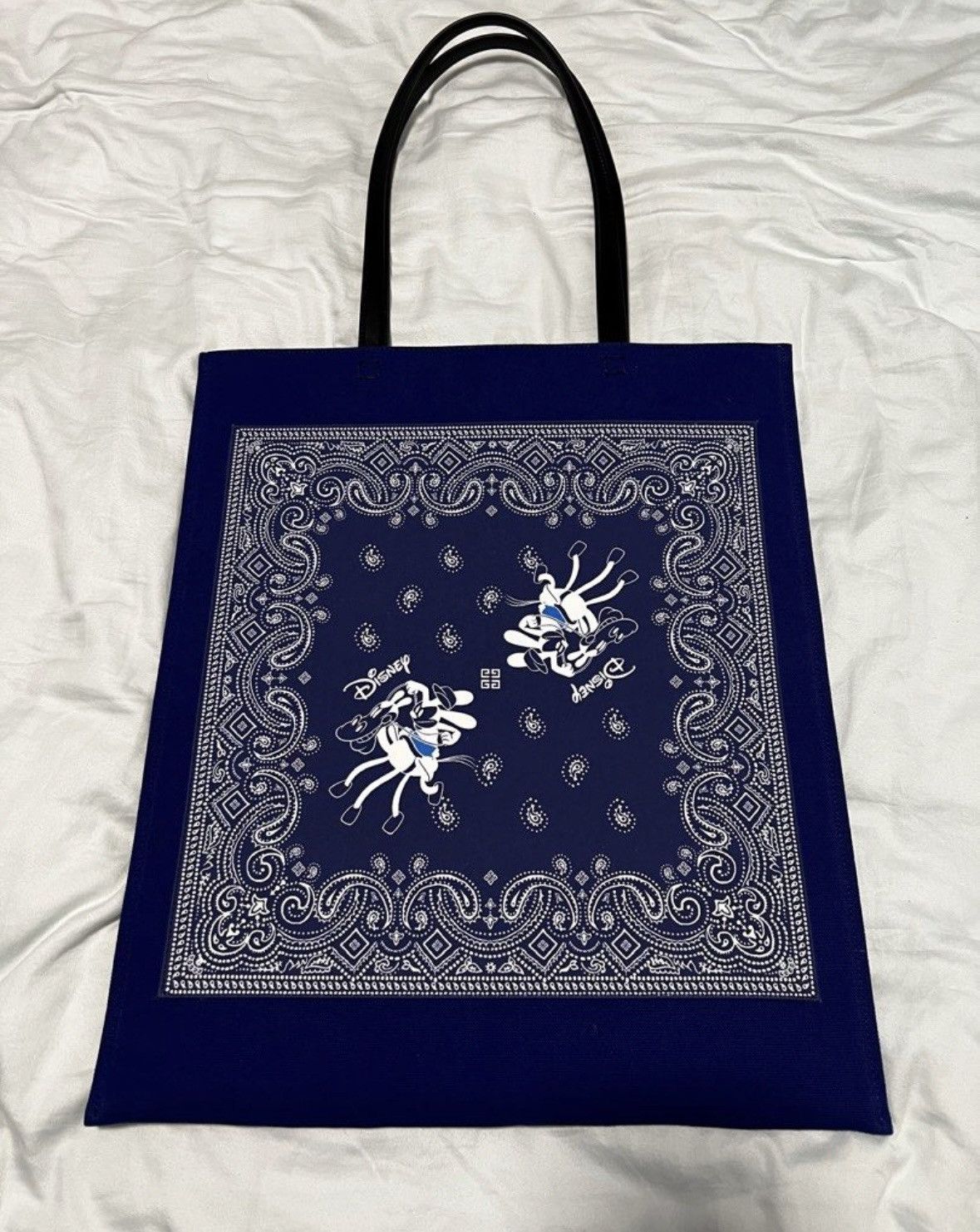 Givenchy Givenchy x Disney Oswald Shopping Bag in Cotton Canvas Size ONE SIZE - 7 Thumbnail