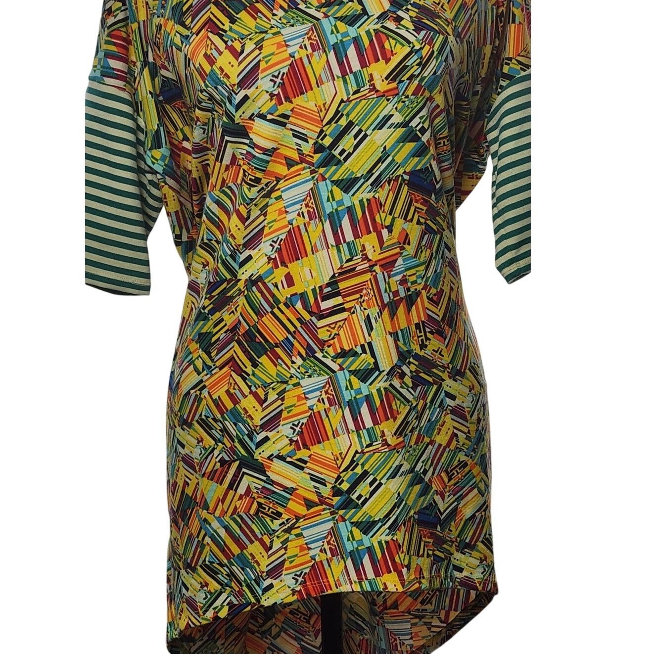 Other LuLaRoe Women's Size XS Top Multicolor Yellow & Green Size XS / US 0-2 / IT 36-38 - 4 Thumbnail