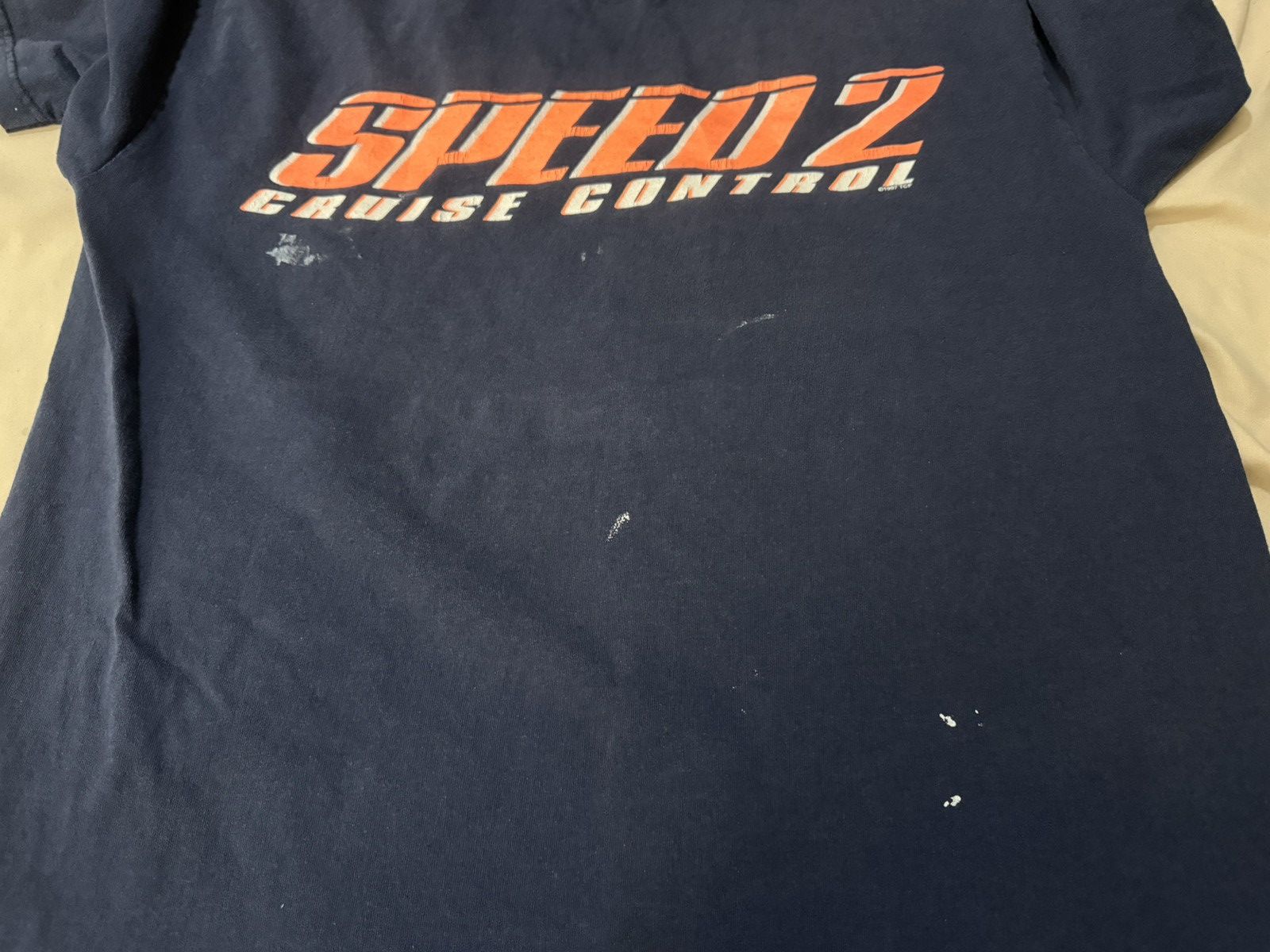 Vintage Vintage 90s SPEED 2 Cruise Control Sandra Bullock T Shirt Size US XL / EU 56 / 4 - 5 Thumbnail