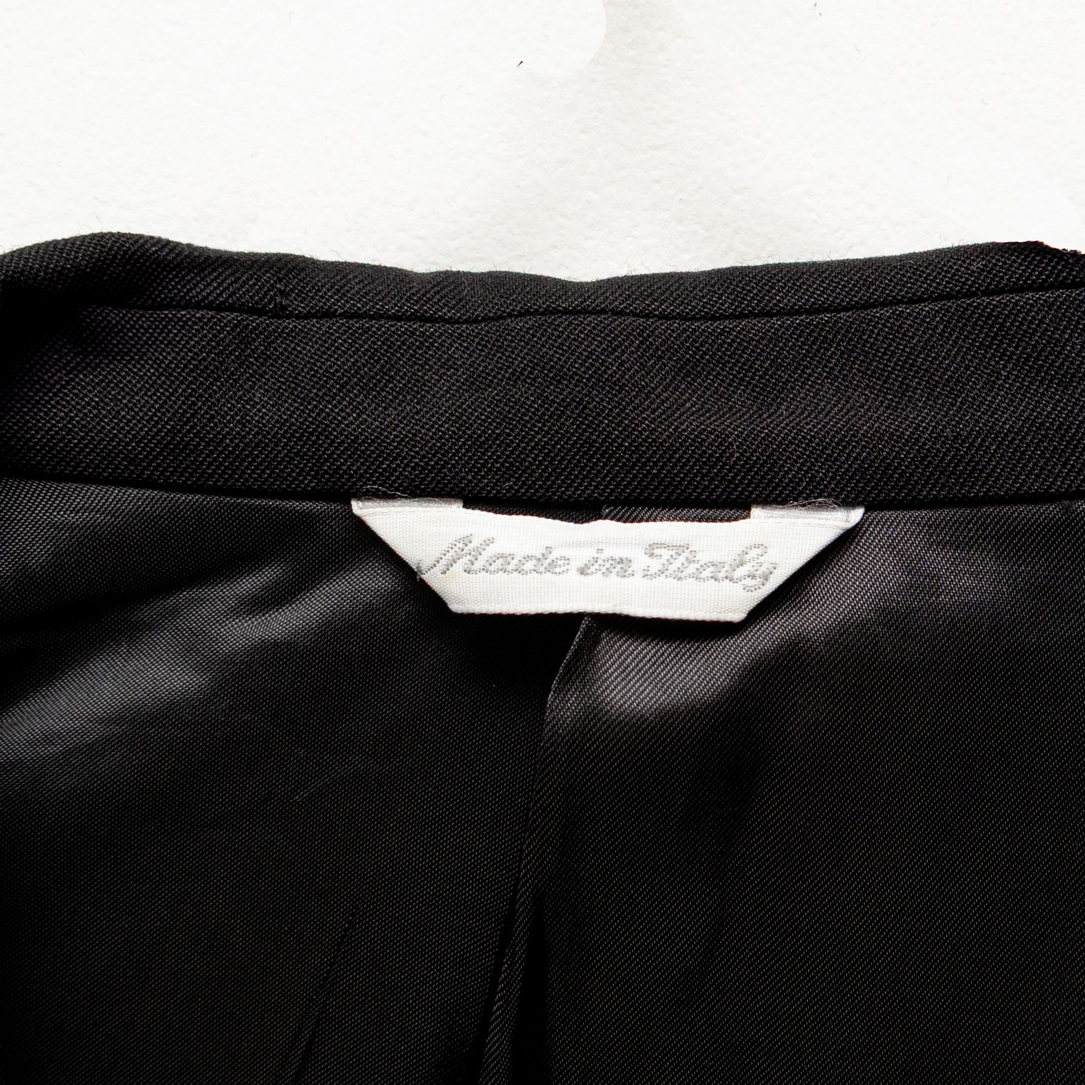 Grifoni auro Grifoni Sartoria Men’s Single-Breasted Black Blazer Size 38R - 4 Thumbnail