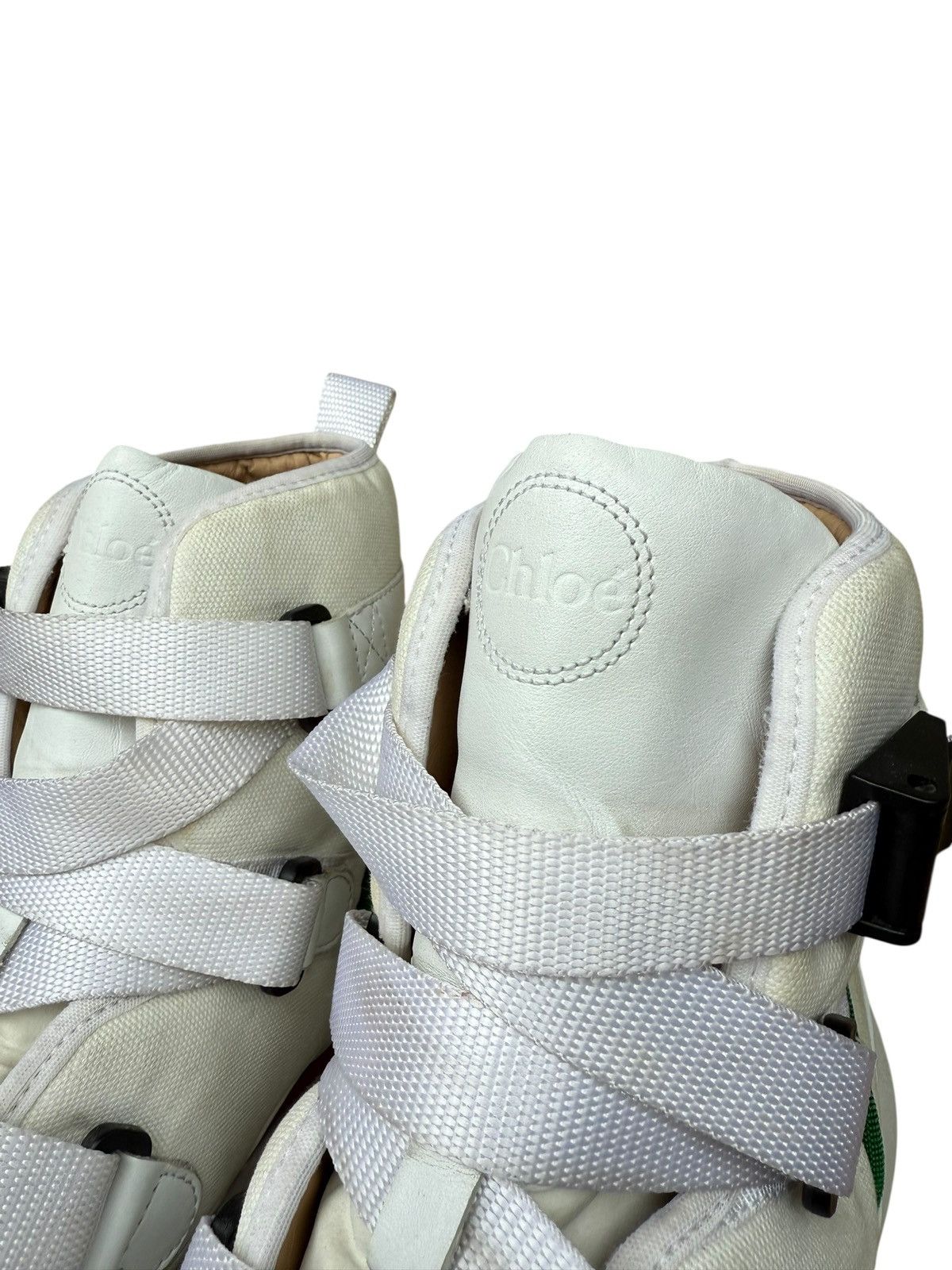 Other Chloe mens hightop strap sneakers Size US 12 / EU 45 - 5 Thumbnail
